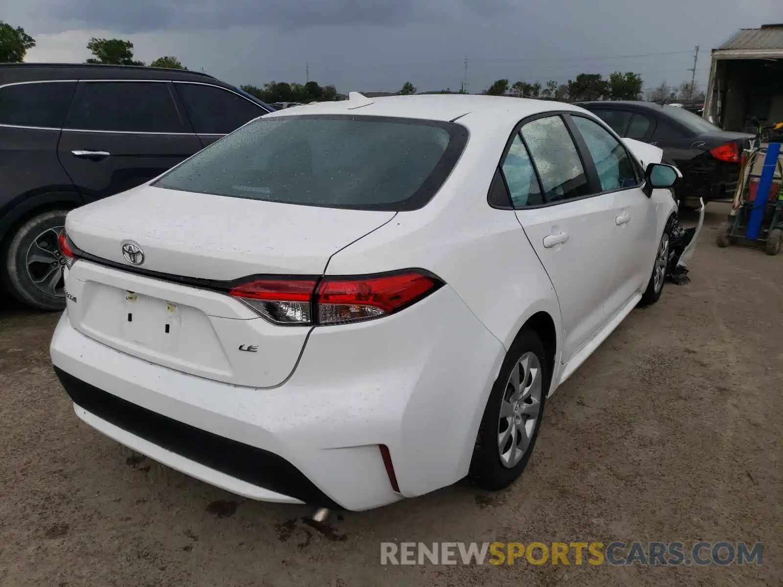 4 Photograph of a damaged car 5YFEPMAE9MP219229 TOYOTA COROLLA 2021