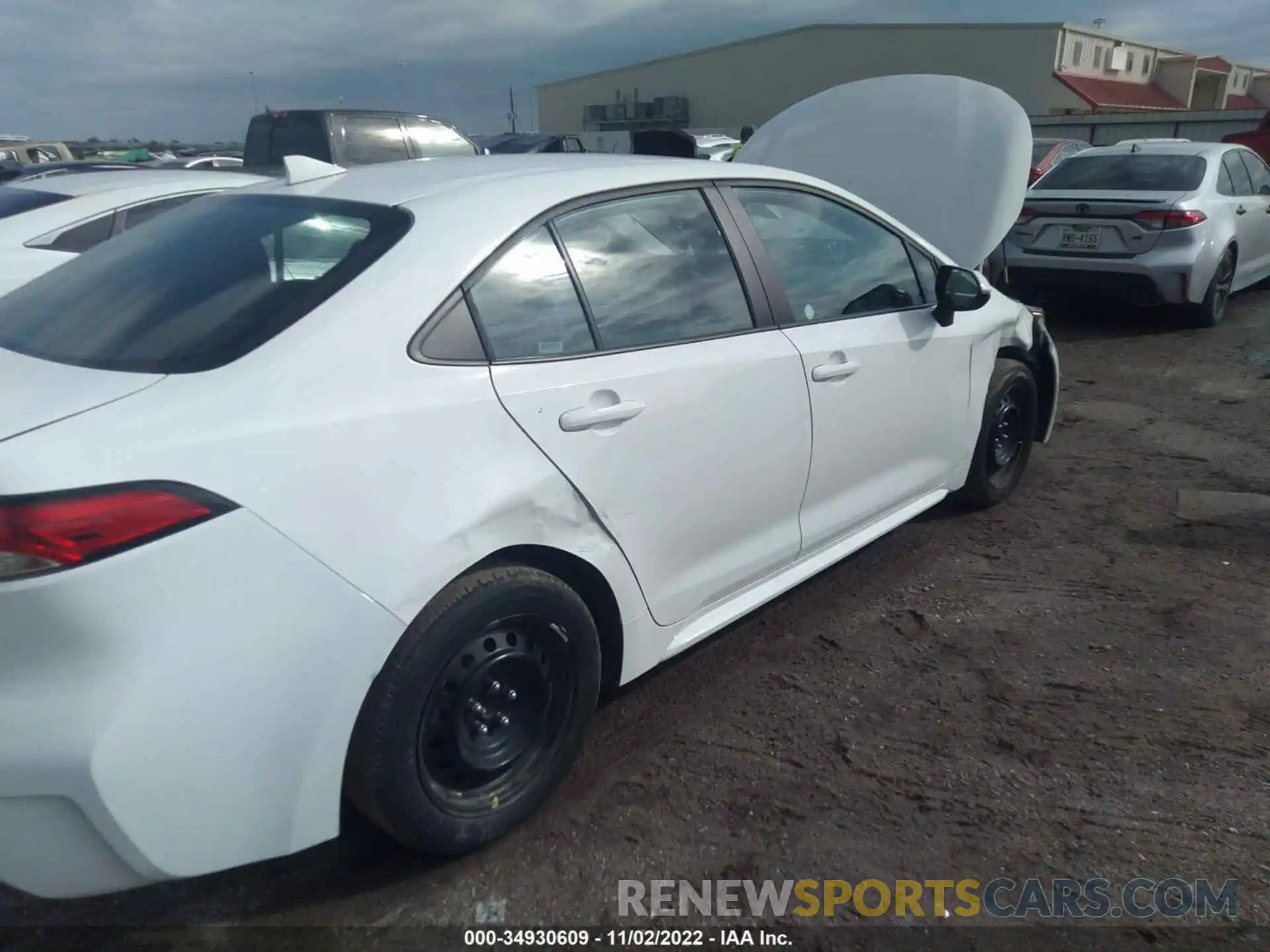 6 Photograph of a damaged car 5YFEPMAE9MP219246 TOYOTA COROLLA 2021