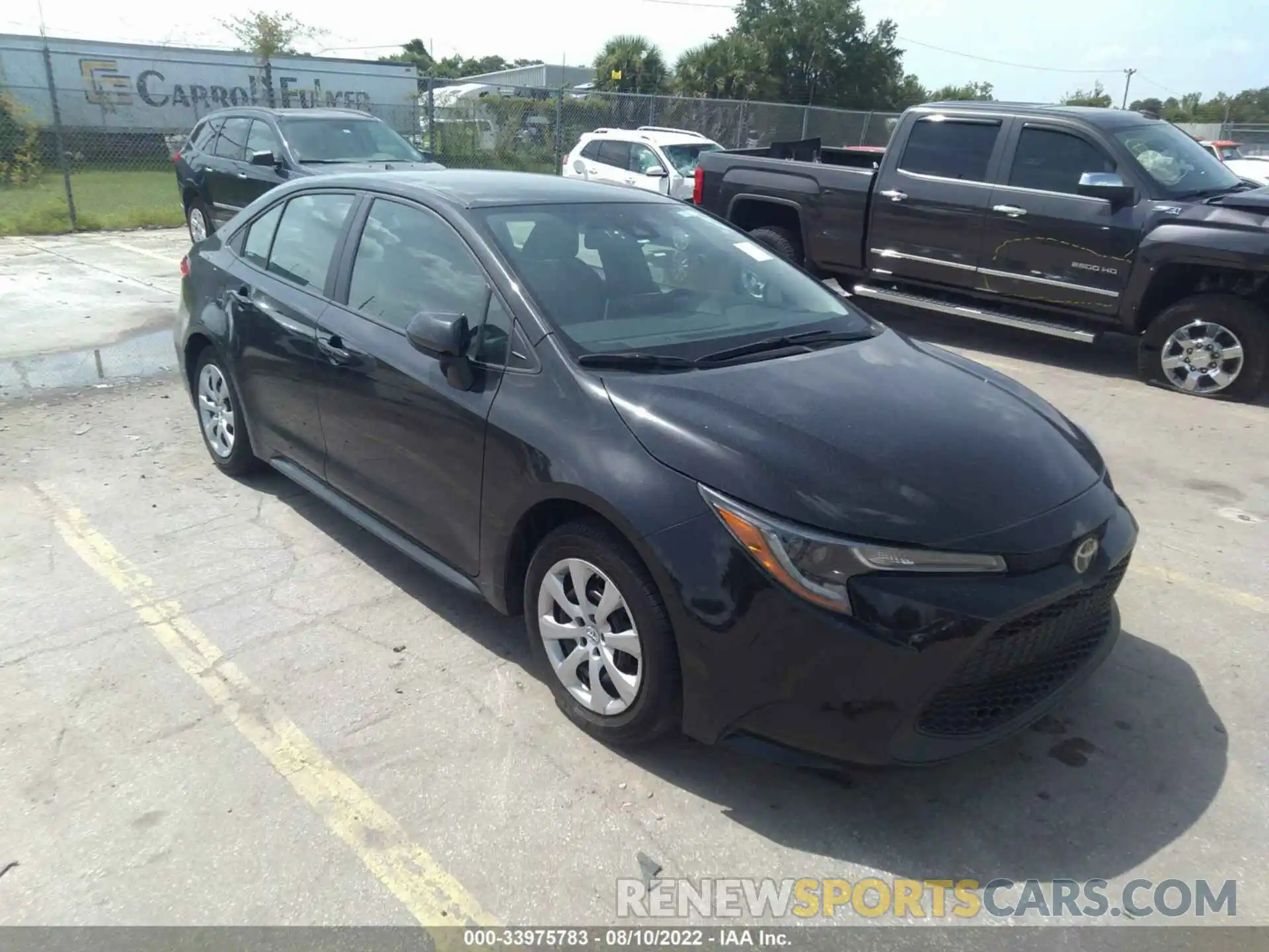 1 Photograph of a damaged car 5YFEPMAE9MP219621 TOYOTA COROLLA 2021