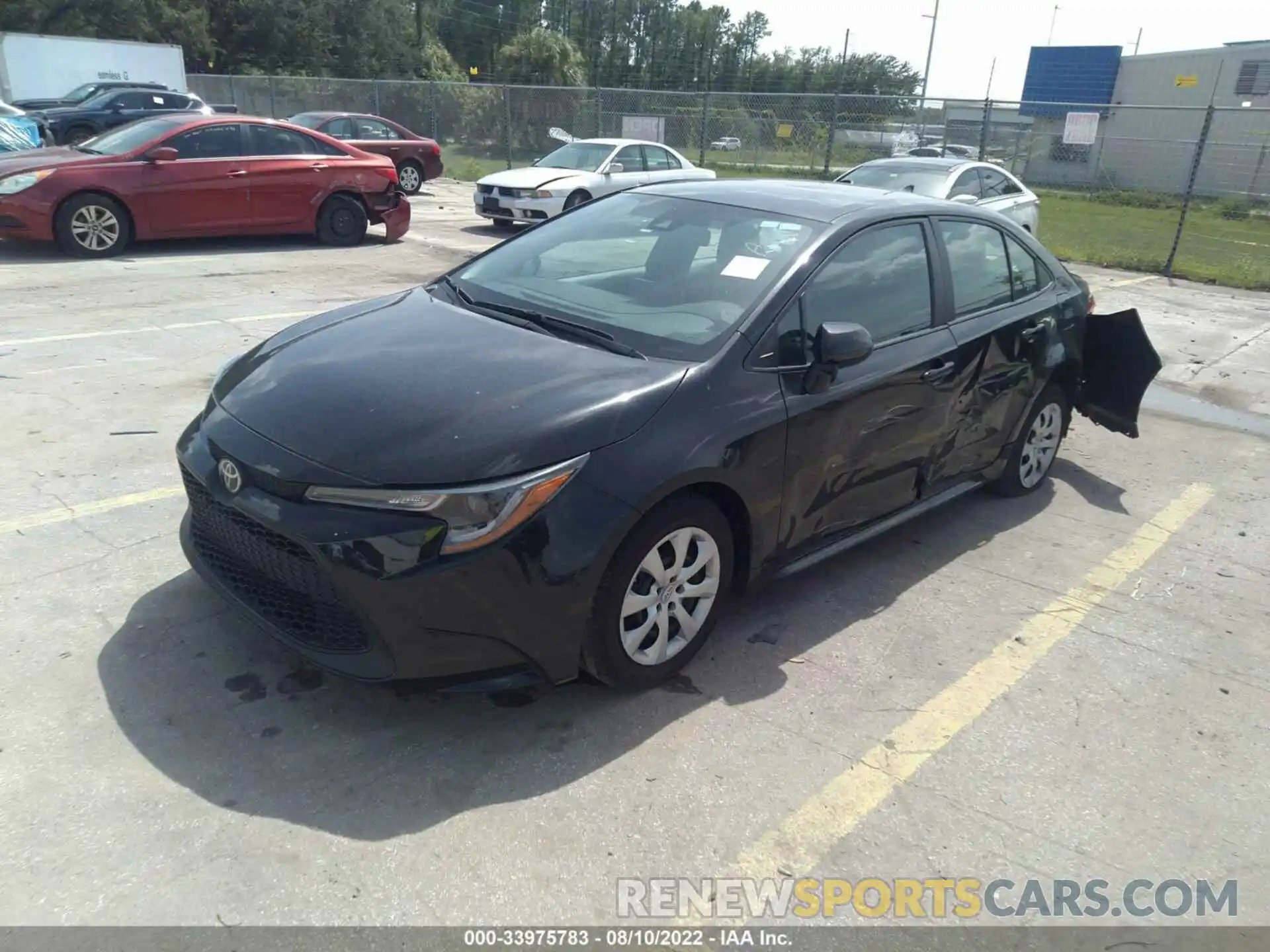 2 Photograph of a damaged car 5YFEPMAE9MP219621 TOYOTA COROLLA 2021