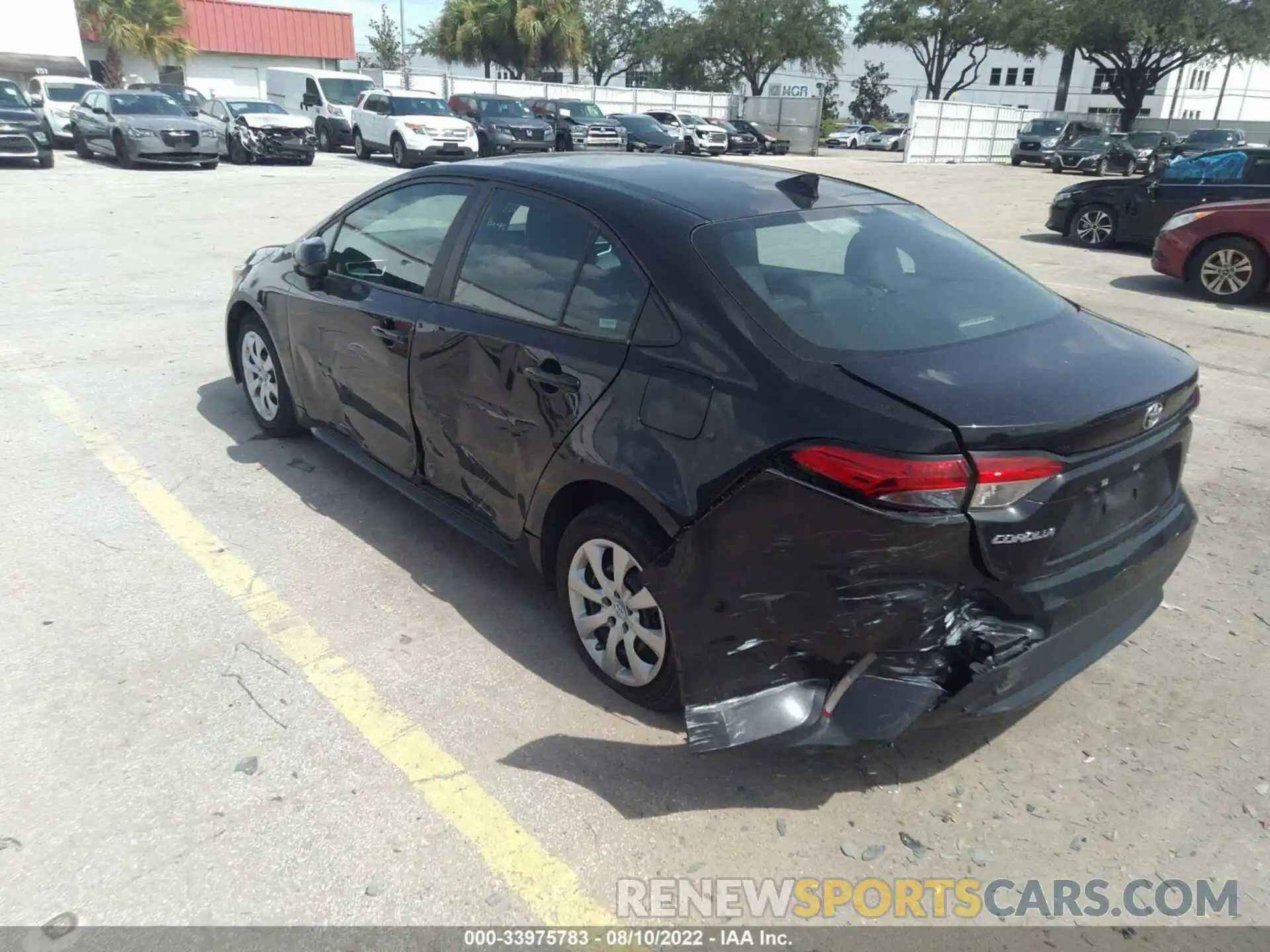 3 Photograph of a damaged car 5YFEPMAE9MP219621 TOYOTA COROLLA 2021