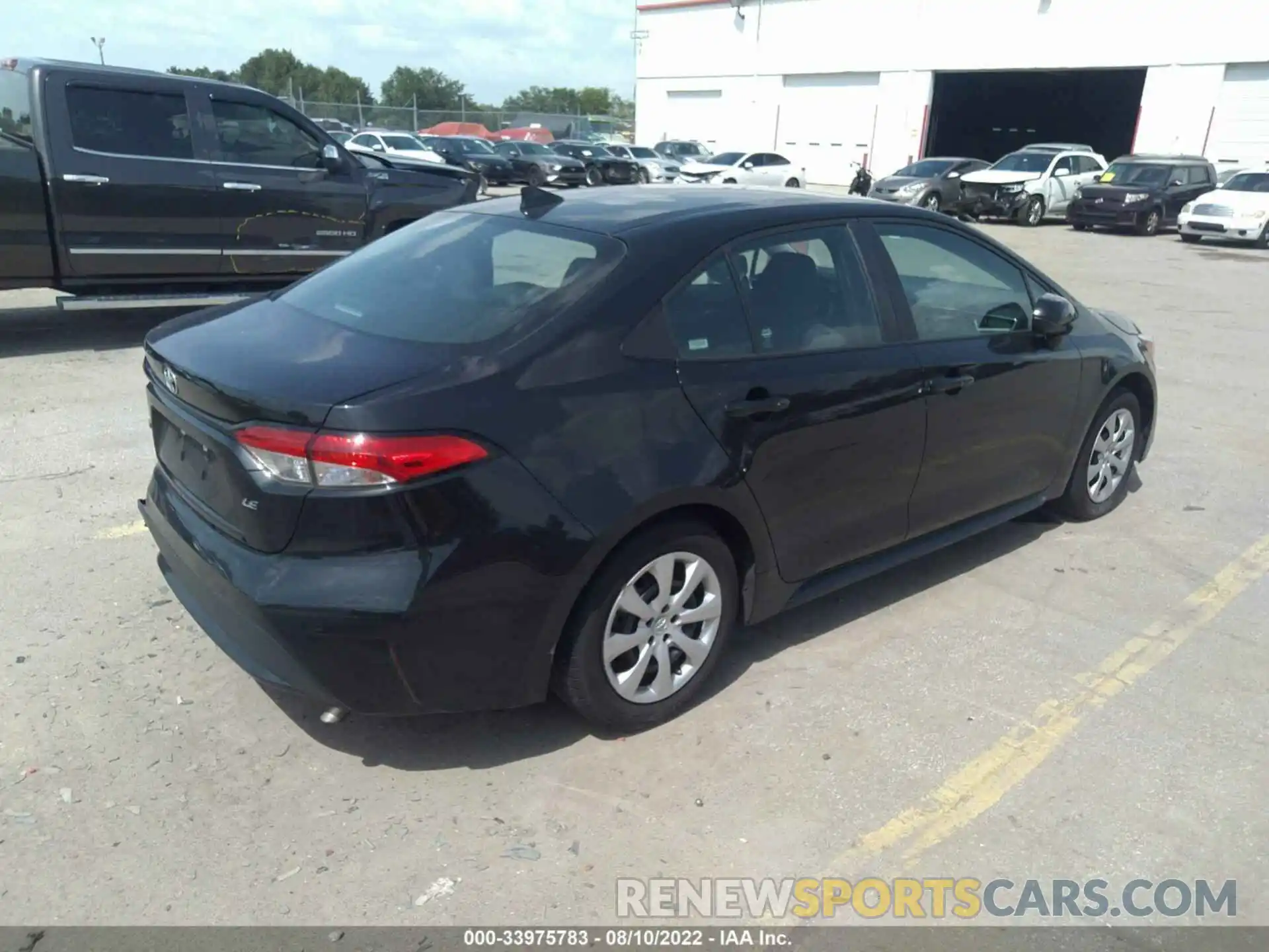 4 Photograph of a damaged car 5YFEPMAE9MP219621 TOYOTA COROLLA 2021