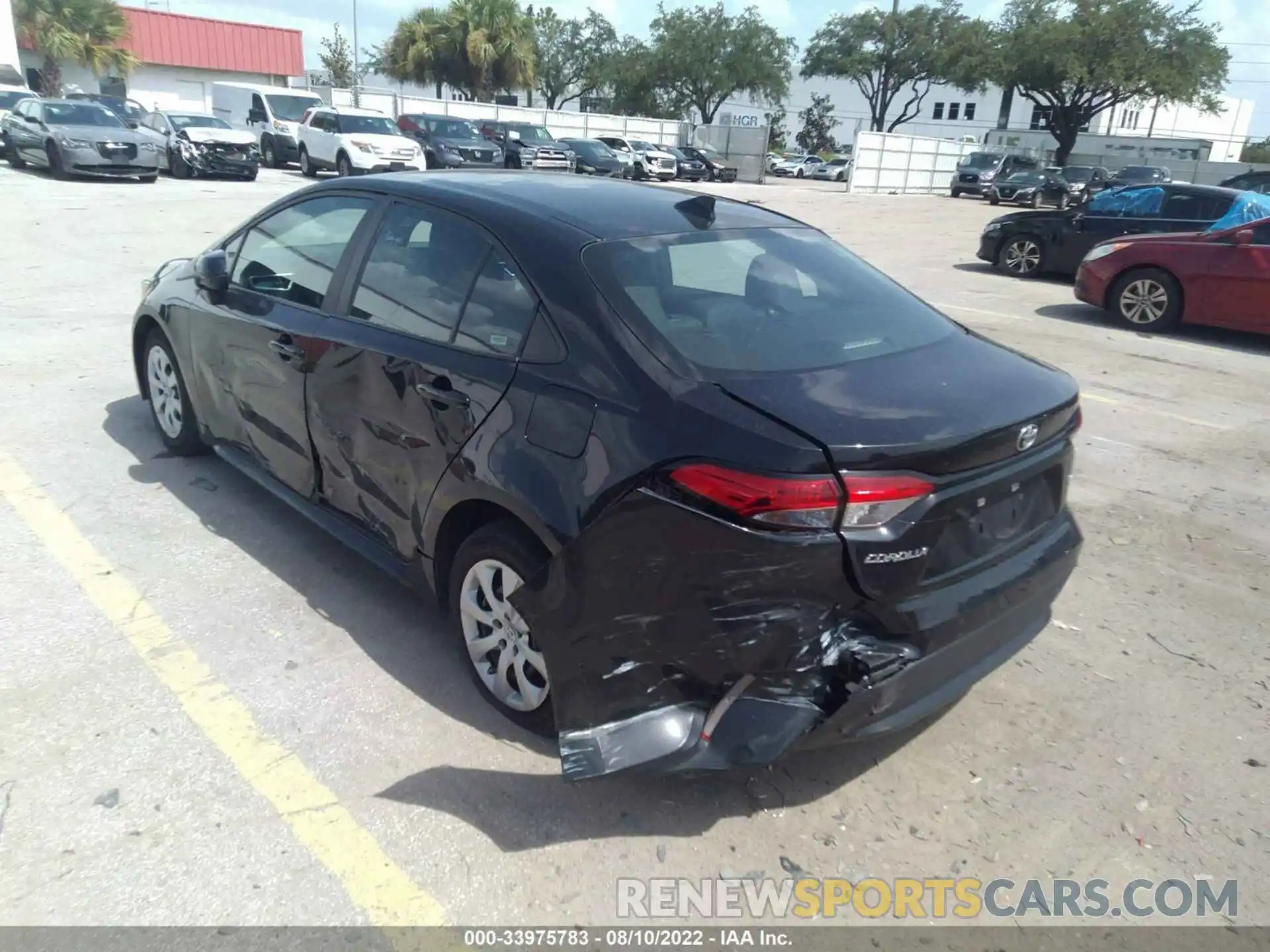 6 Photograph of a damaged car 5YFEPMAE9MP219621 TOYOTA COROLLA 2021