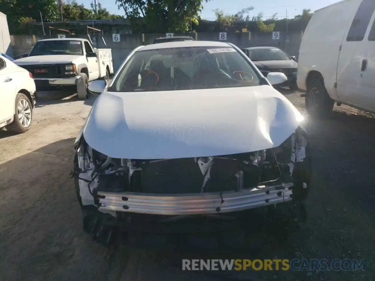 9 Photograph of a damaged car 5YFEPMAE9MP219988 TOYOTA COROLLA 2021