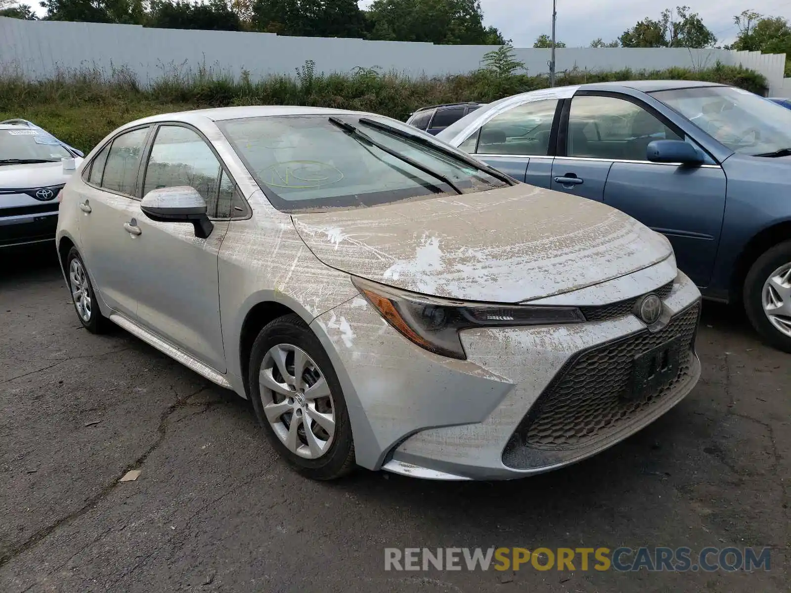 1 Photograph of a damaged car 5YFEPMAE9MP221837 TOYOTA COROLLA 2021