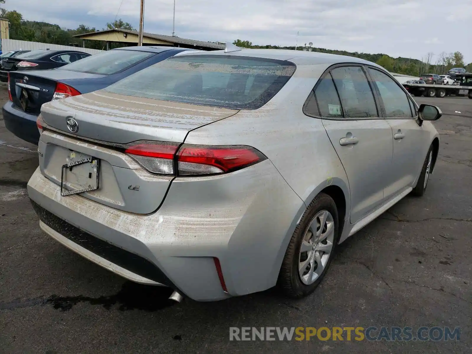 4 Photograph of a damaged car 5YFEPMAE9MP221837 TOYOTA COROLLA 2021