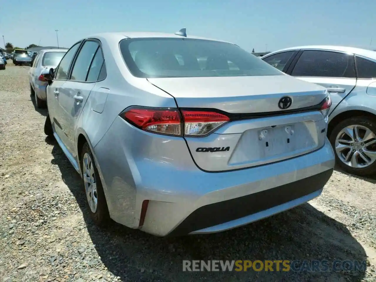 3 Photograph of a damaged car 5YFEPMAE9MP222356 TOYOTA COROLLA 2021