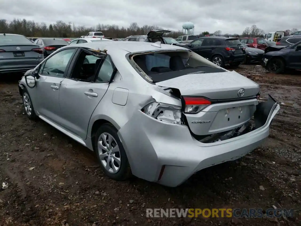 3 Photograph of a damaged car 5YFEPMAE9MP224477 TOYOTA COROLLA 2021