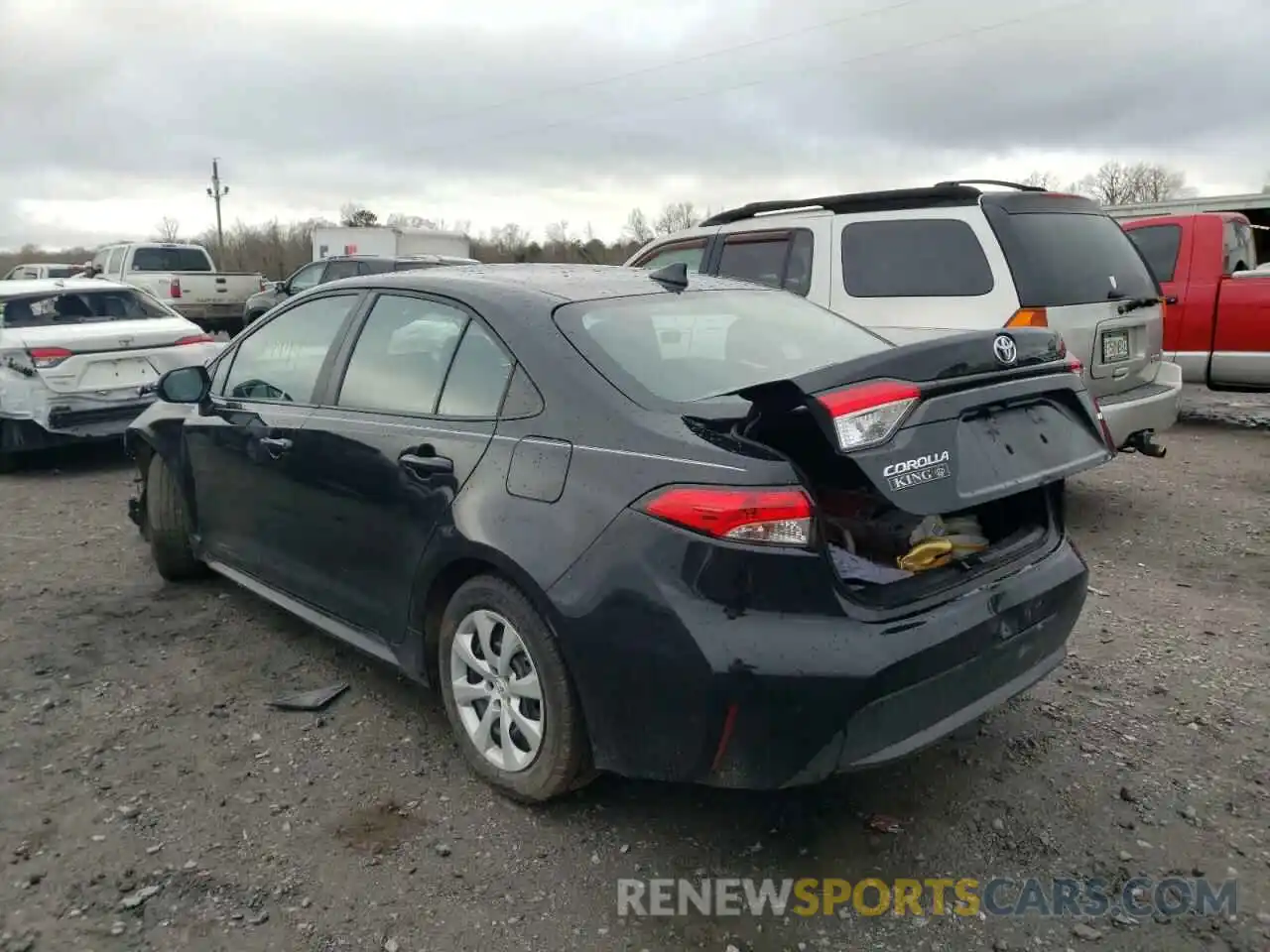 3 Photograph of a damaged car 5YFEPMAE9MP224950 TOYOTA COROLLA 2021