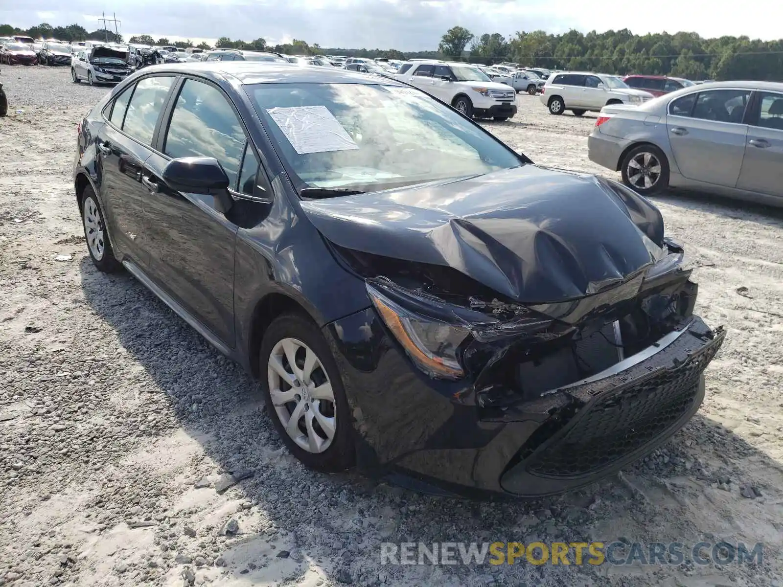 1 Photograph of a damaged car 5YFEPMAE9MP226018 TOYOTA COROLLA 2021