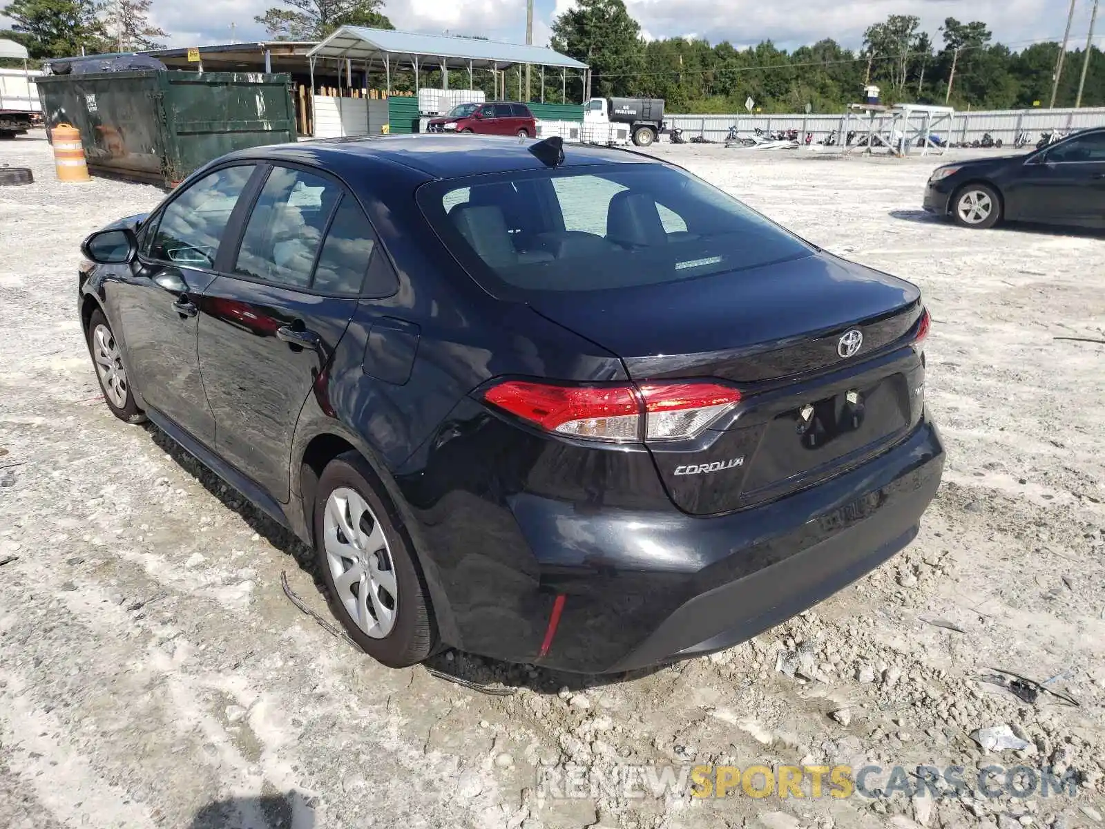 3 Photograph of a damaged car 5YFEPMAE9MP226018 TOYOTA COROLLA 2021