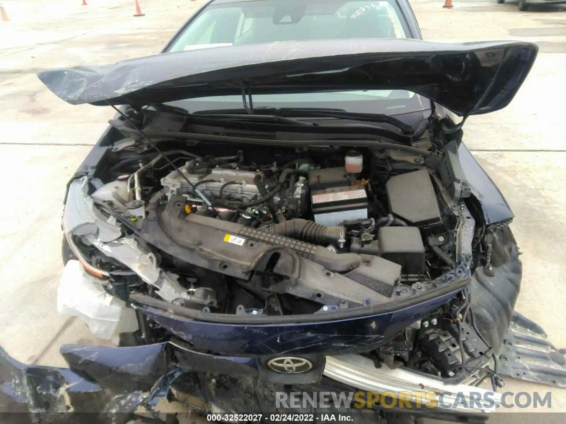 10 Photograph of a damaged car 5YFEPMAE9MP226259 TOYOTA COROLLA 2021