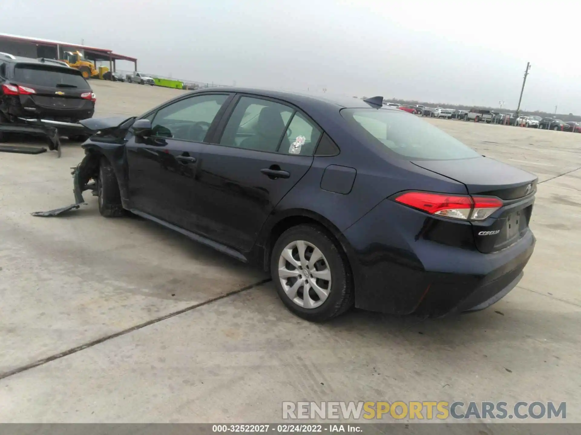 3 Photograph of a damaged car 5YFEPMAE9MP226259 TOYOTA COROLLA 2021