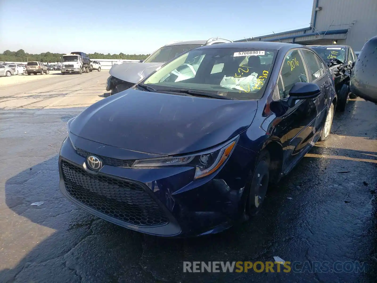 2 Photograph of a damaged car 5YFEPMAE9MP226505 TOYOTA COROLLA 2021