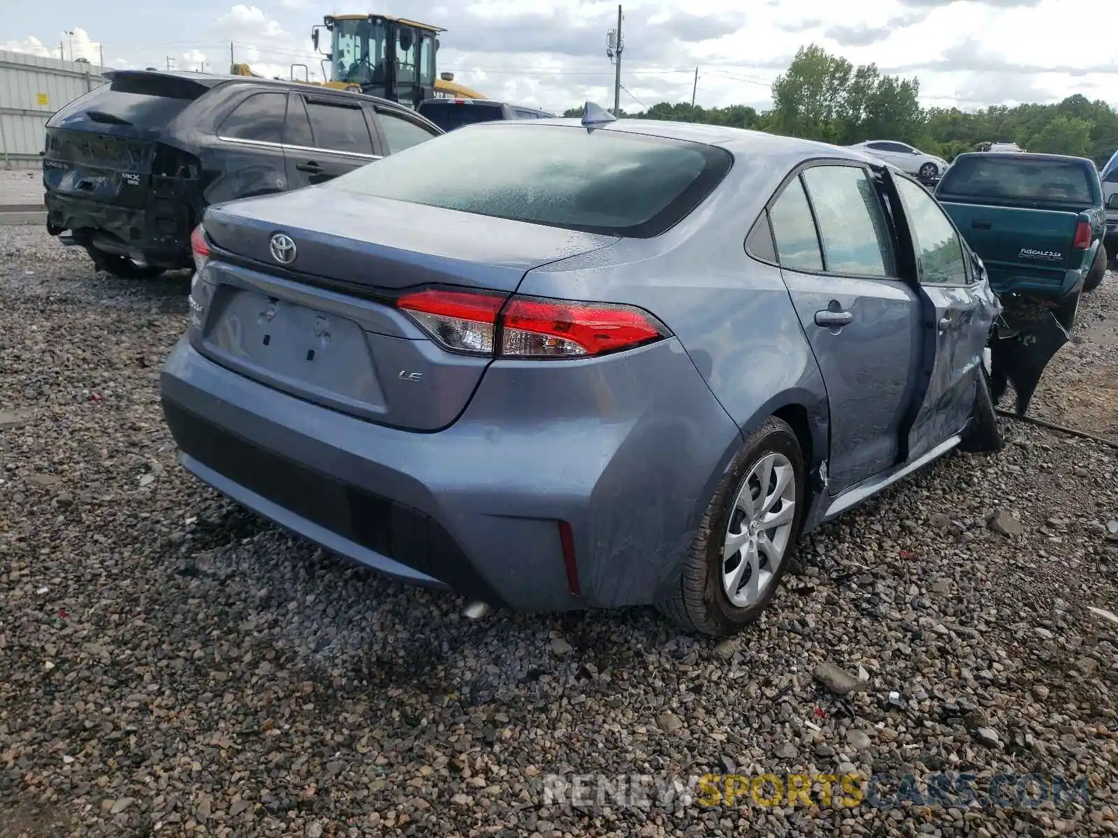 4 Photograph of a damaged car 5YFEPMAE9MP226598 TOYOTA COROLLA 2021