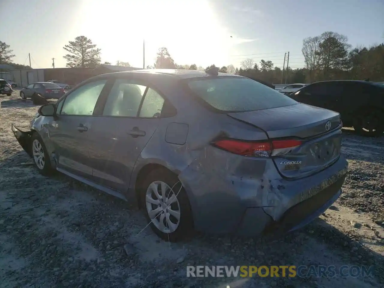 3 Photograph of a damaged car 5YFEPMAE9MP227864 TOYOTA COROLLA 2021