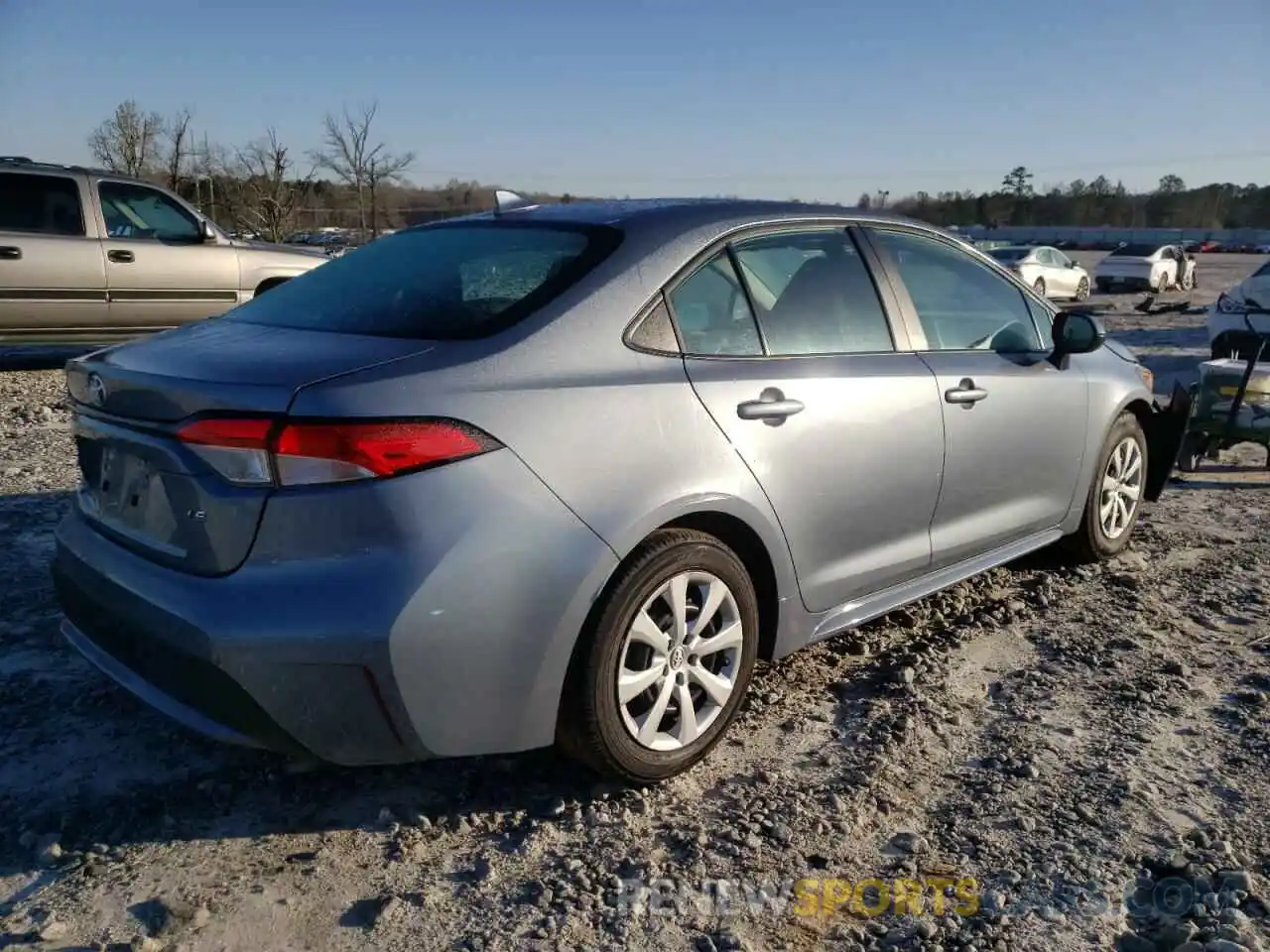 4 Photograph of a damaged car 5YFEPMAE9MP227864 TOYOTA COROLLA 2021