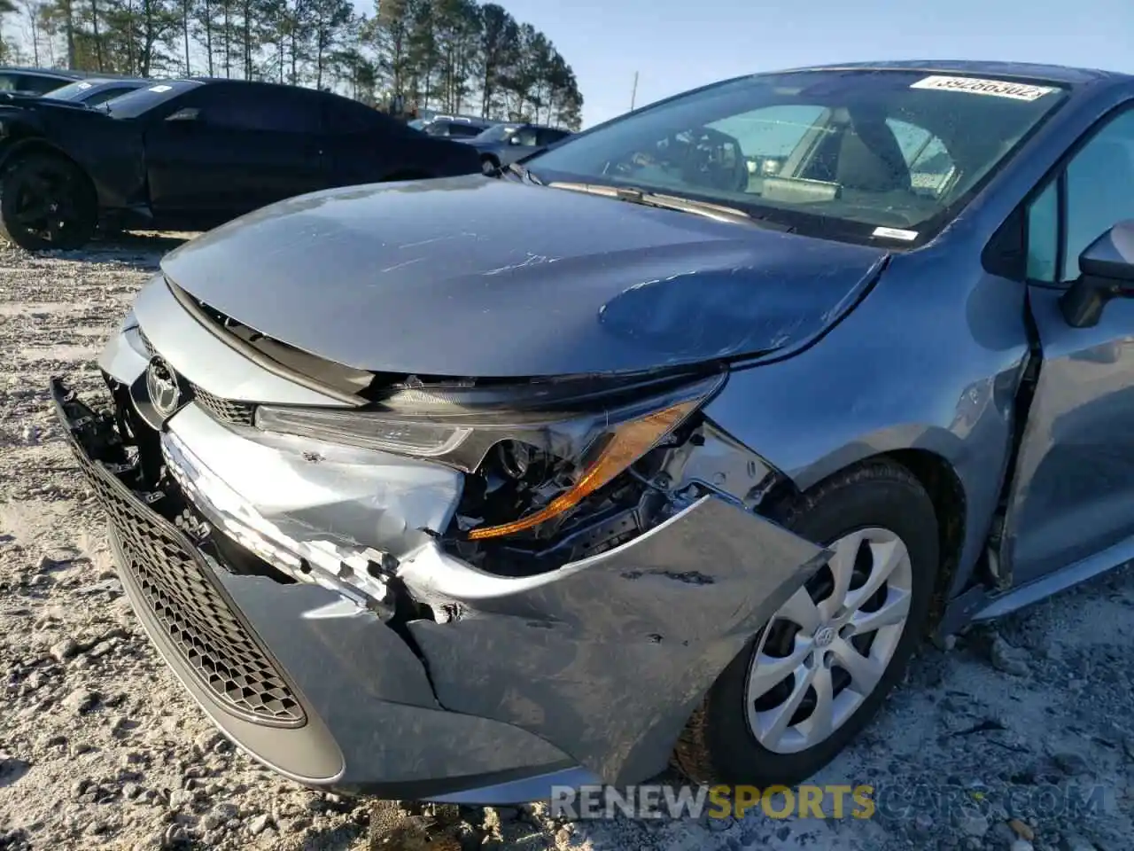 9 Photograph of a damaged car 5YFEPMAE9MP227864 TOYOTA COROLLA 2021