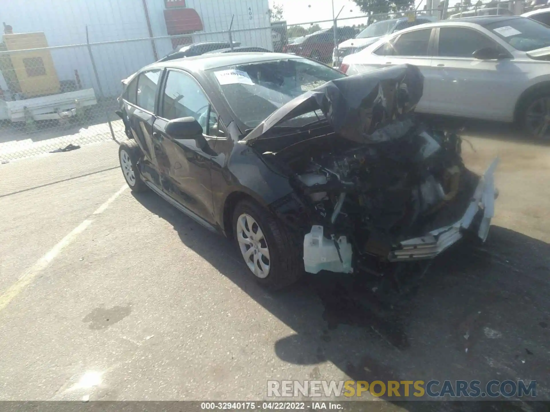 1 Photograph of a damaged car 5YFEPMAE9MP229758 TOYOTA COROLLA 2021