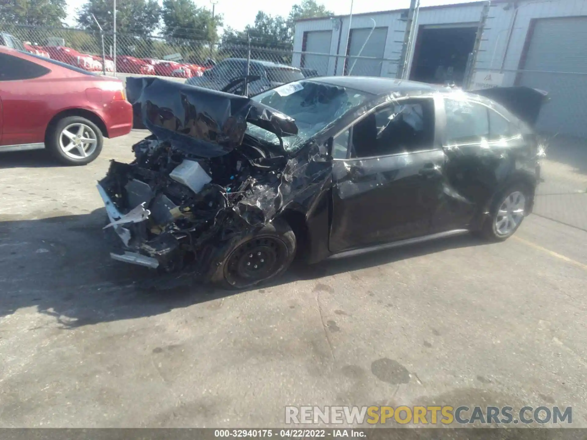 2 Photograph of a damaged car 5YFEPMAE9MP229758 TOYOTA COROLLA 2021