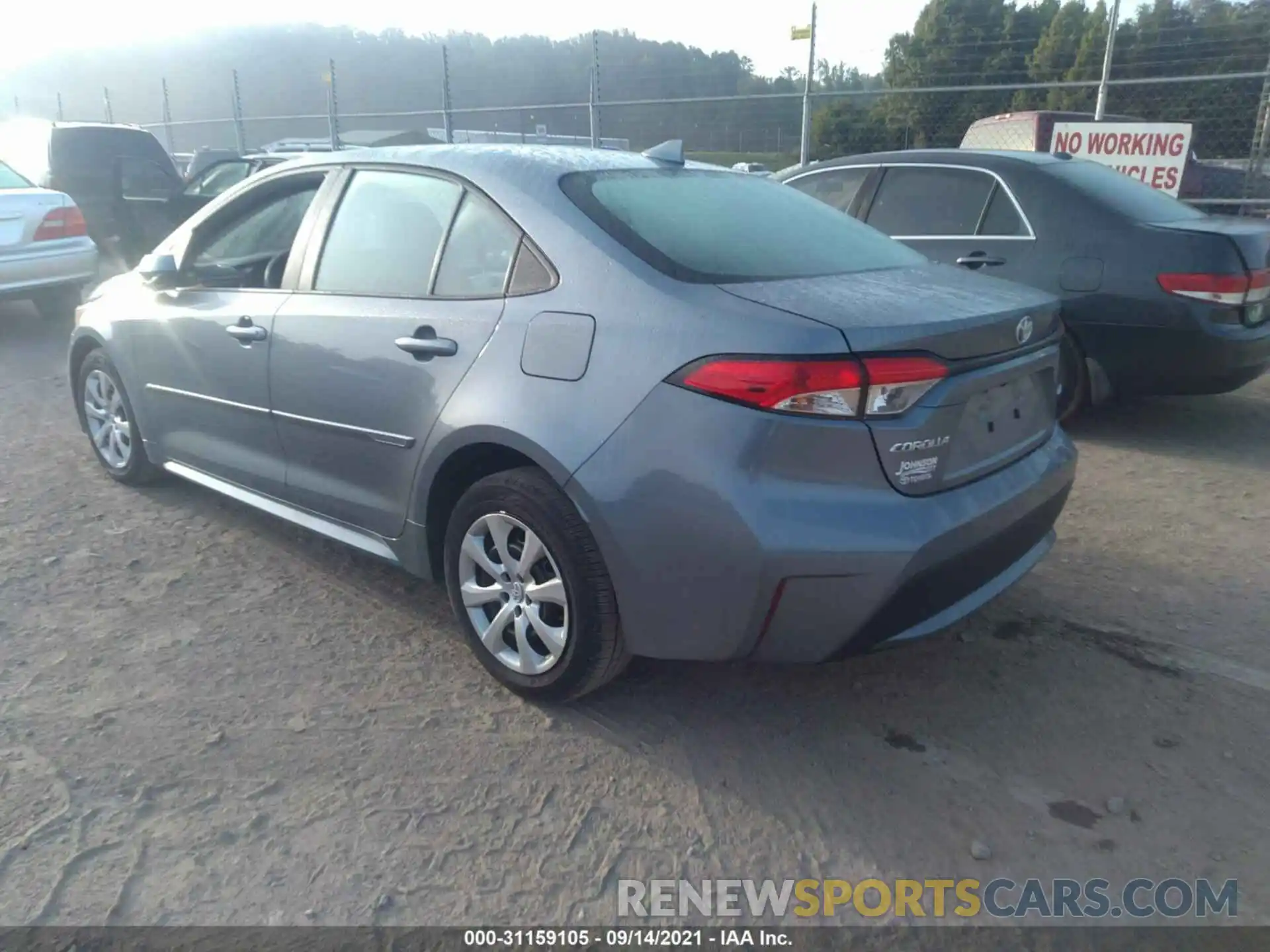 3 Photograph of a damaged car 5YFEPMAE9MP230442 TOYOTA COROLLA 2021