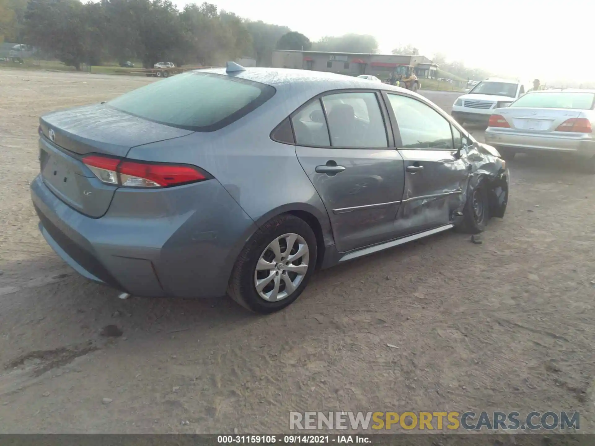 4 Photograph of a damaged car 5YFEPMAE9MP230442 TOYOTA COROLLA 2021