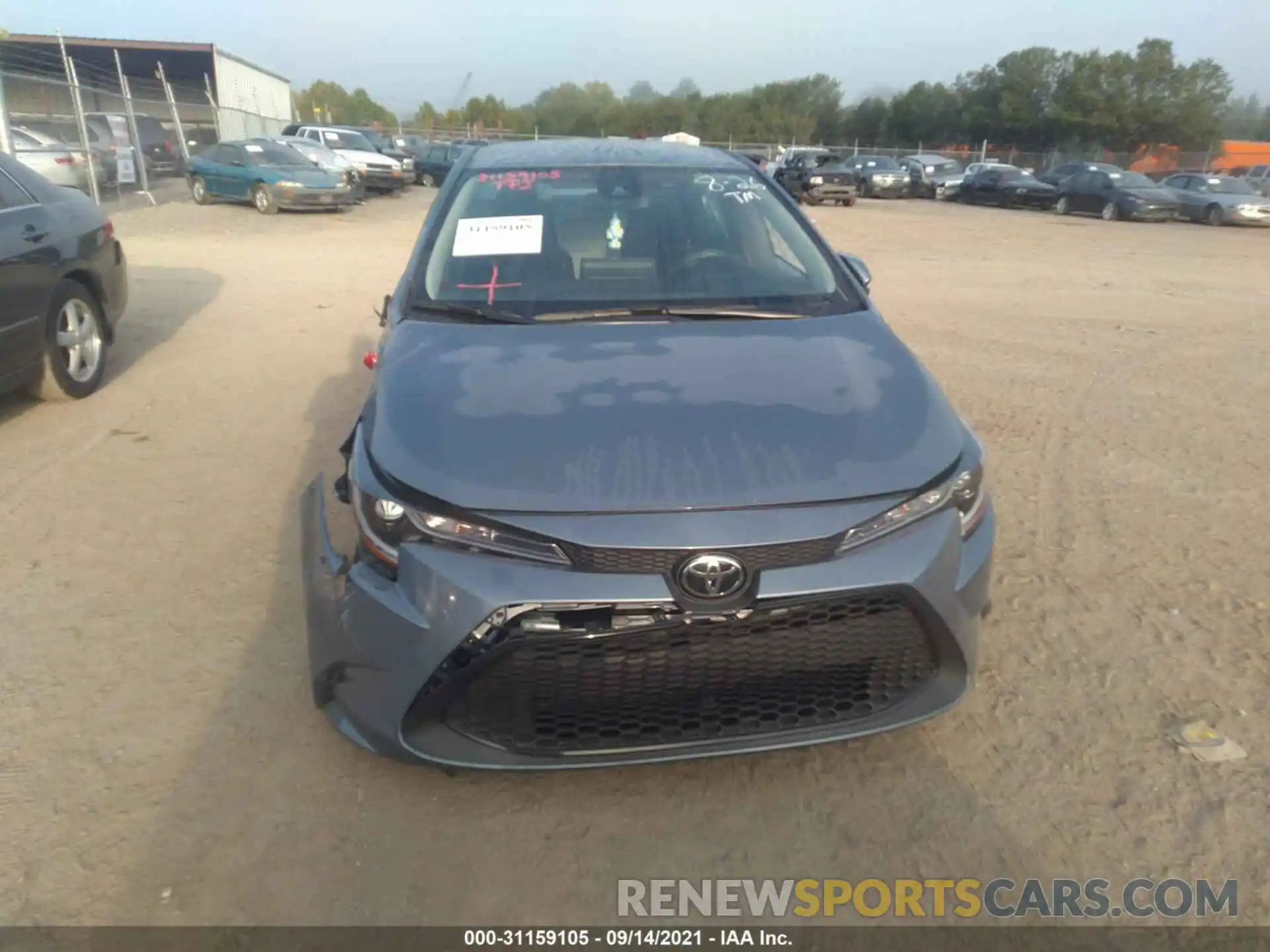 6 Photograph of a damaged car 5YFEPMAE9MP230442 TOYOTA COROLLA 2021