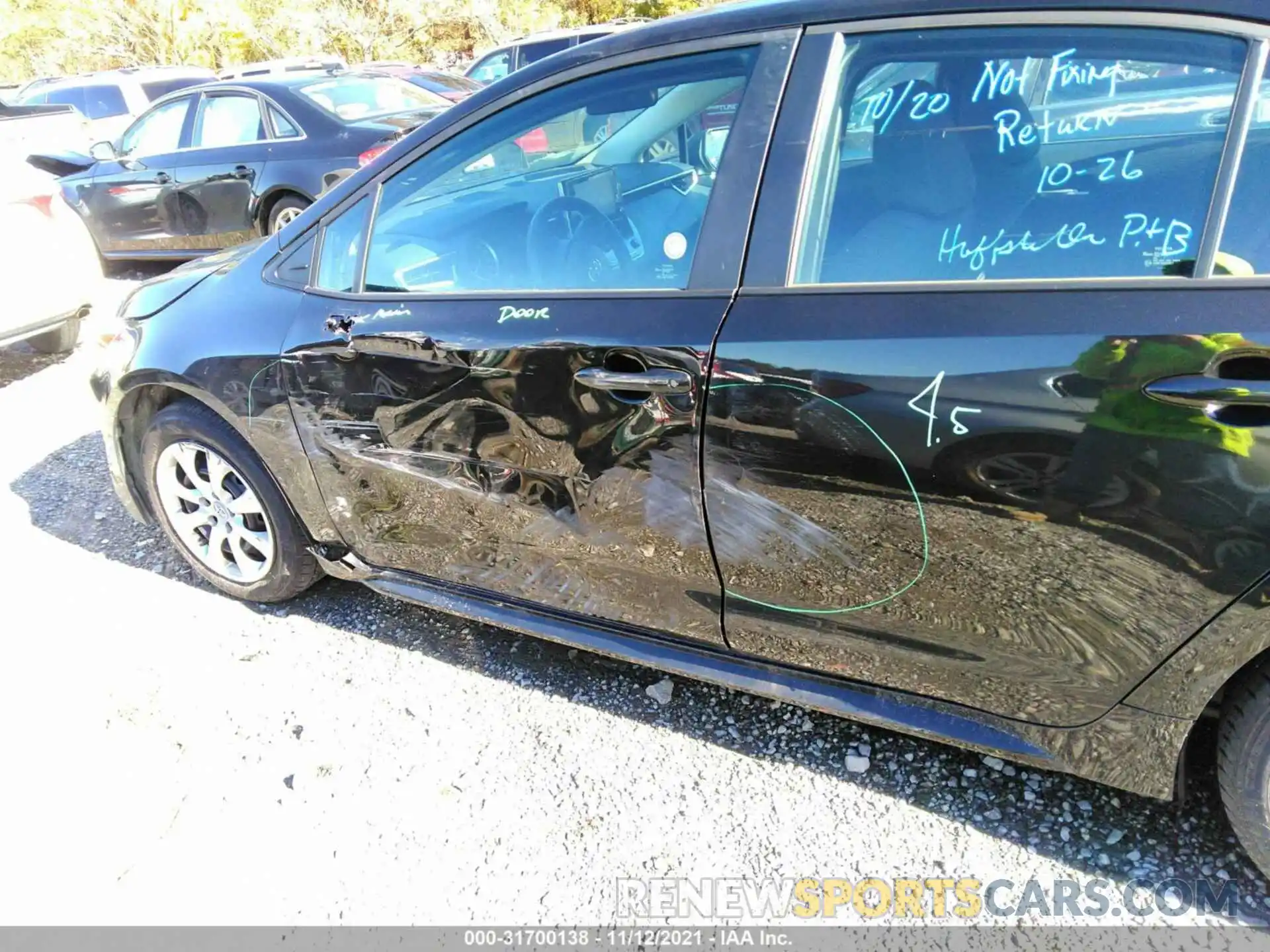 6 Photograph of a damaged car 5YFEPMAE9MP230876 TOYOTA COROLLA 2021