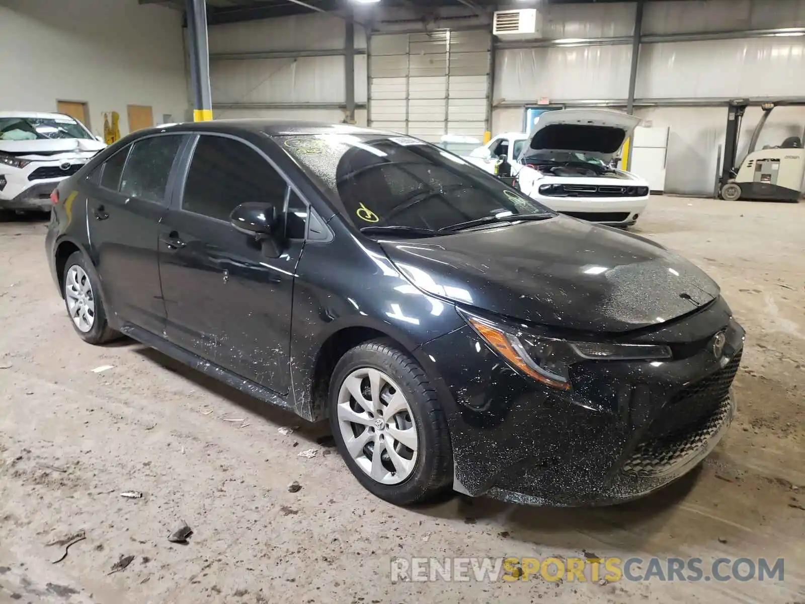 1 Photograph of a damaged car 5YFEPMAE9MP231199 TOYOTA COROLLA 2021