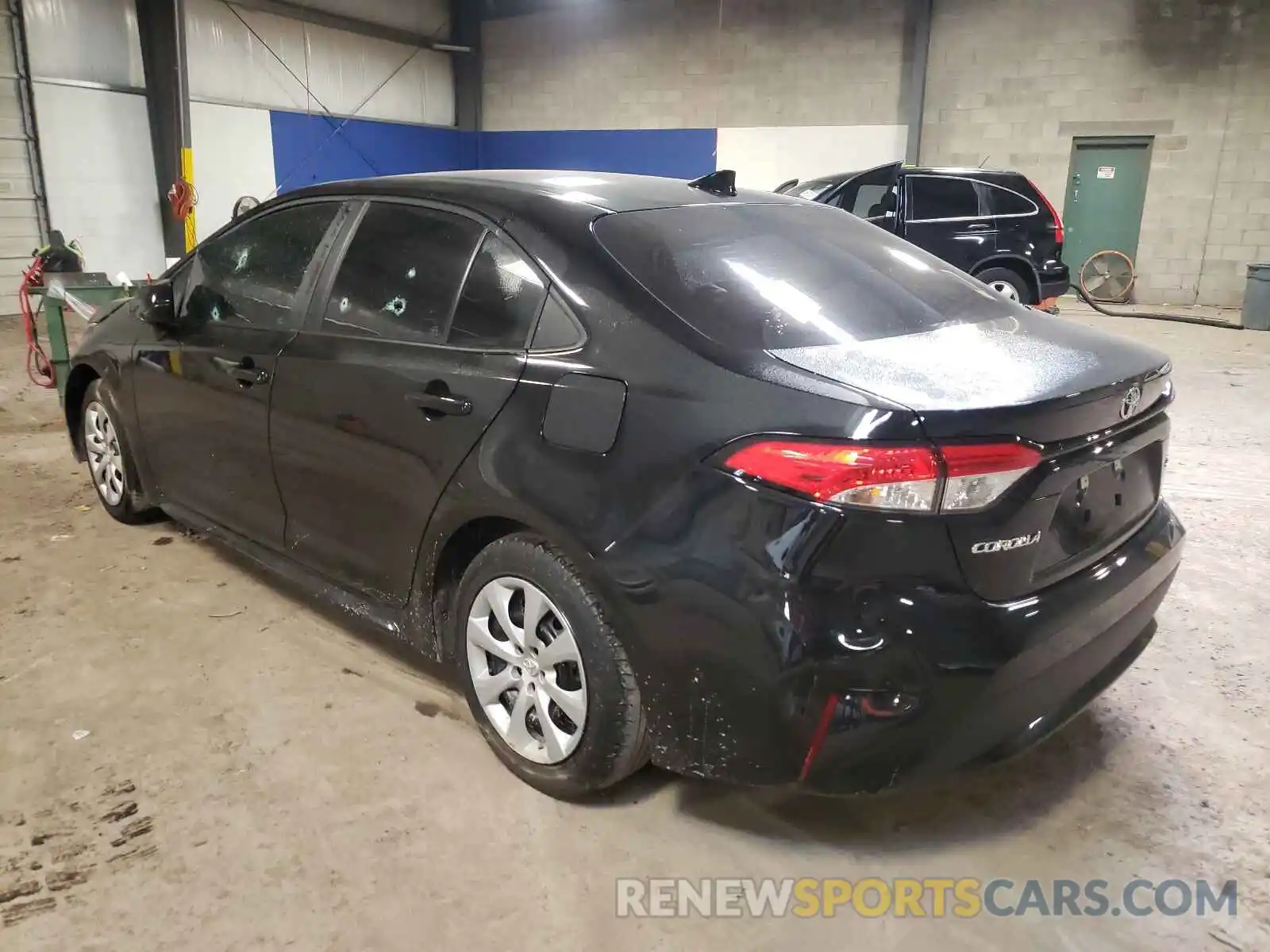 3 Photograph of a damaged car 5YFEPMAE9MP231199 TOYOTA COROLLA 2021