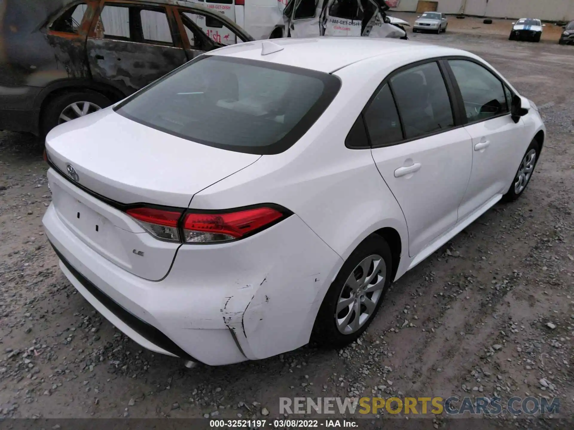 4 Photograph of a damaged car 5YFEPMAE9MP231767 TOYOTA COROLLA 2021