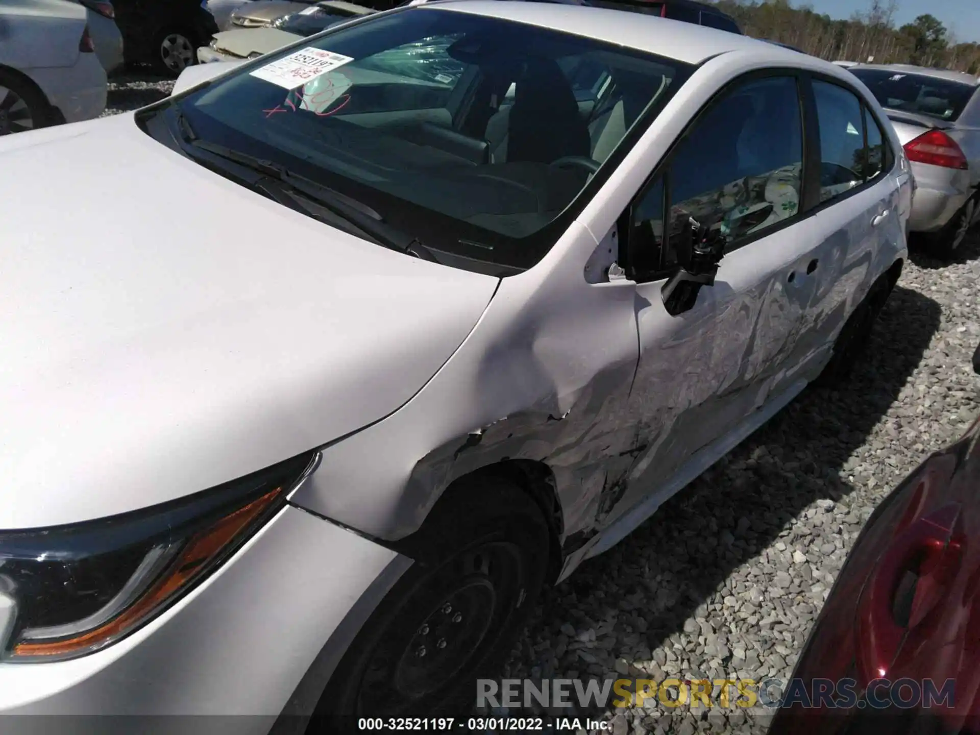 6 Photograph of a damaged car 5YFEPMAE9MP231767 TOYOTA COROLLA 2021