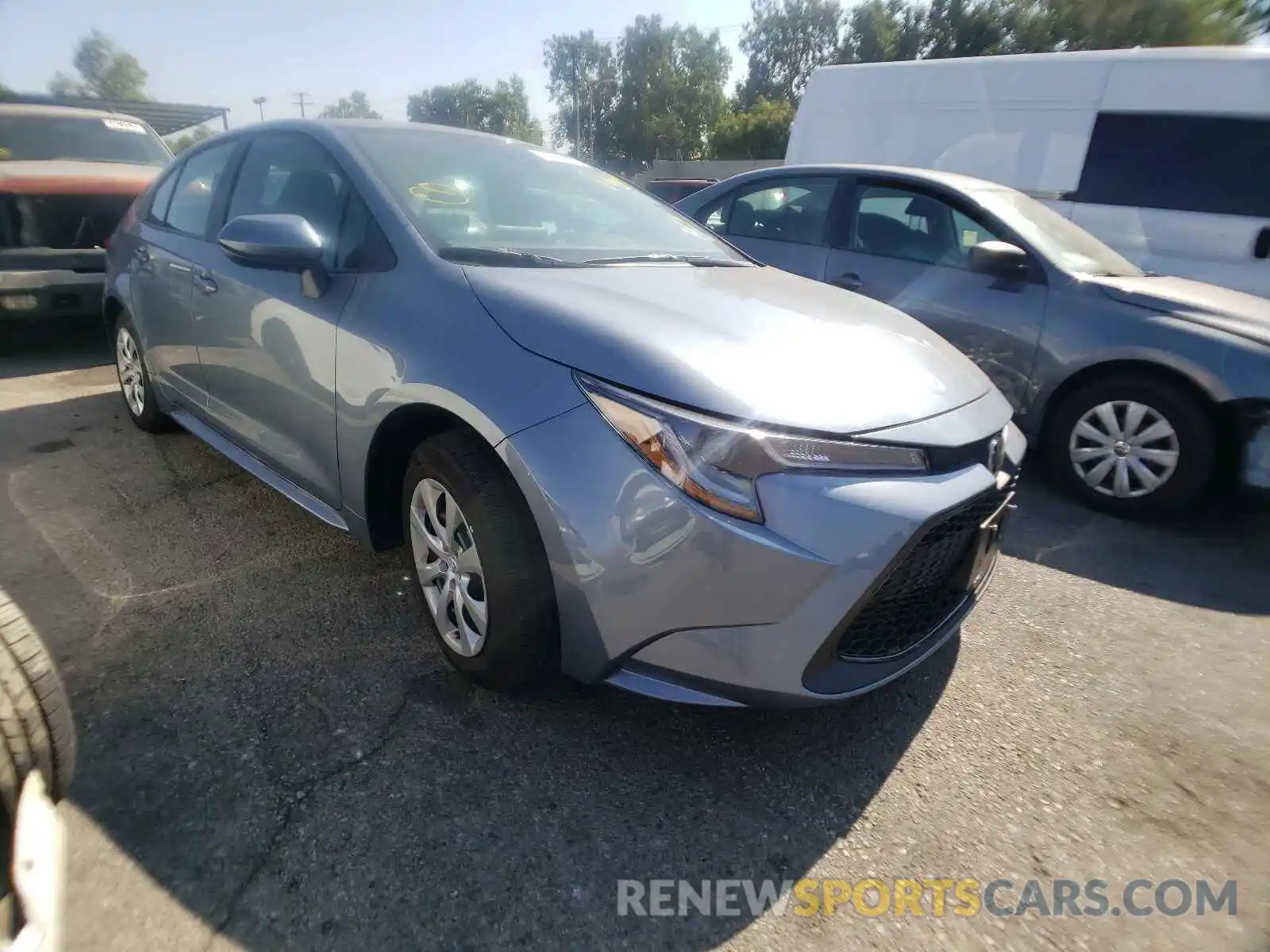 1 Photograph of a damaged car 5YFEPMAE9MP231963 TOYOTA COROLLA 2021