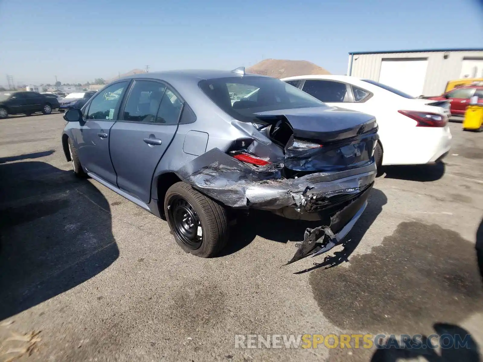 3 Photograph of a damaged car 5YFEPMAE9MP231963 TOYOTA COROLLA 2021