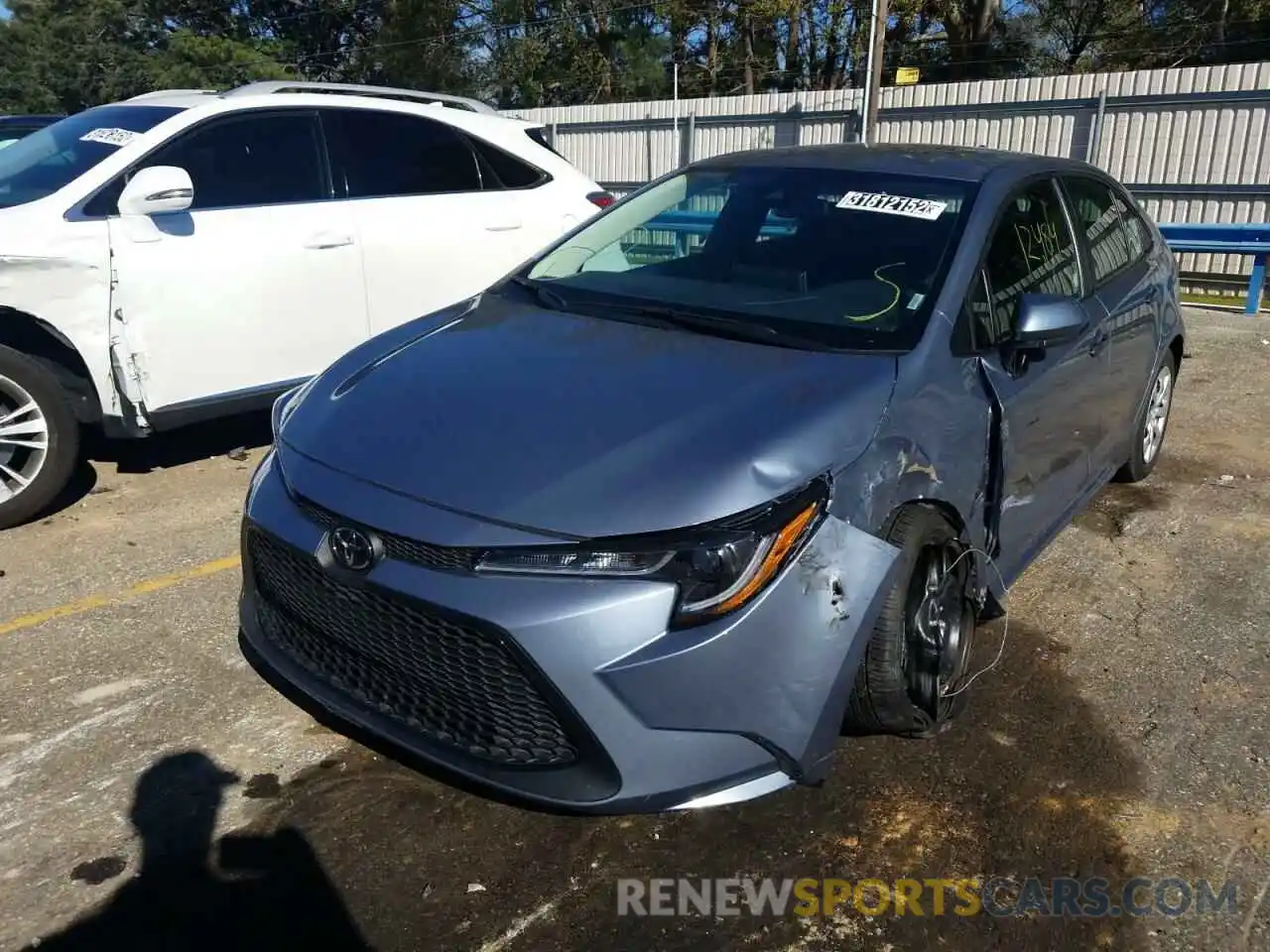 9 Photograph of a damaged car 5YFEPMAE9MP232658 TOYOTA COROLLA 2021