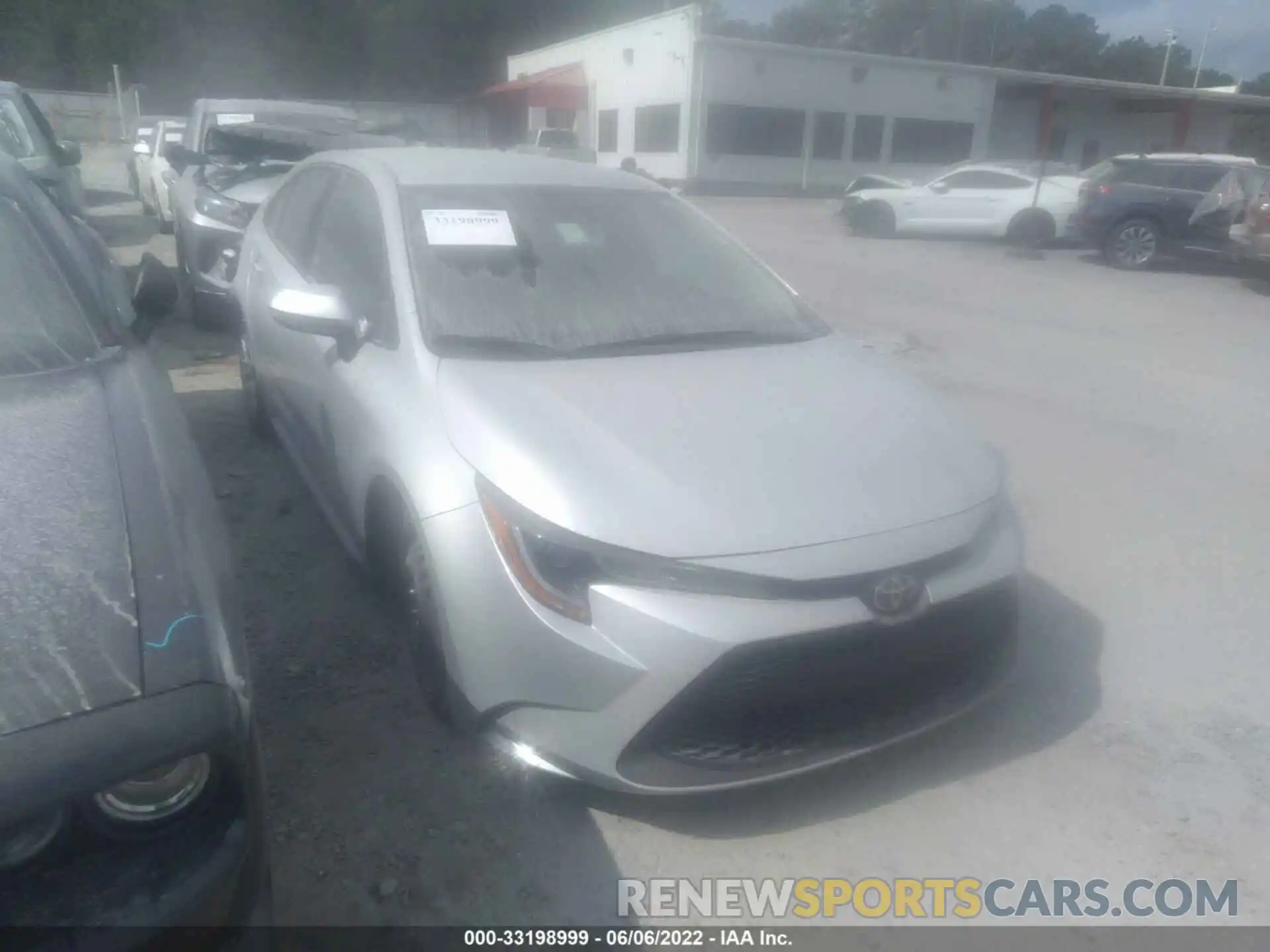 1 Photograph of a damaged car 5YFEPMAE9MP233163 TOYOTA COROLLA 2021