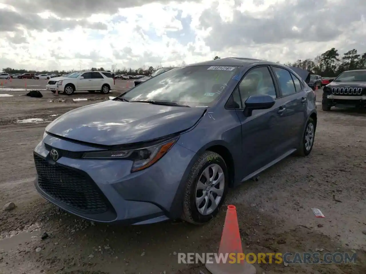 2 Photograph of a damaged car 5YFEPMAE9MP233826 TOYOTA COROLLA 2021