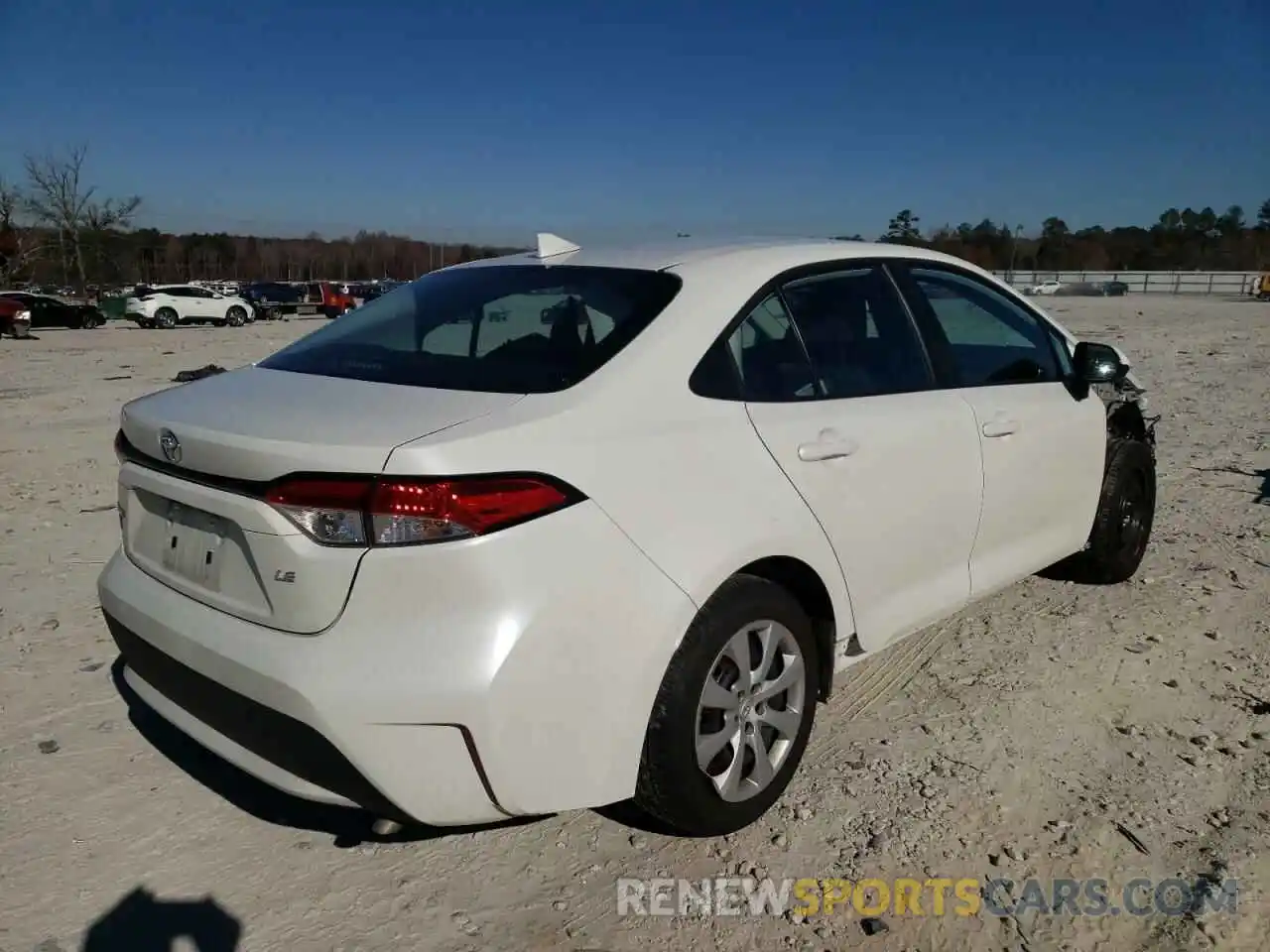 4 Photograph of a damaged car 5YFEPMAE9MP235284 TOYOTA COROLLA 2021