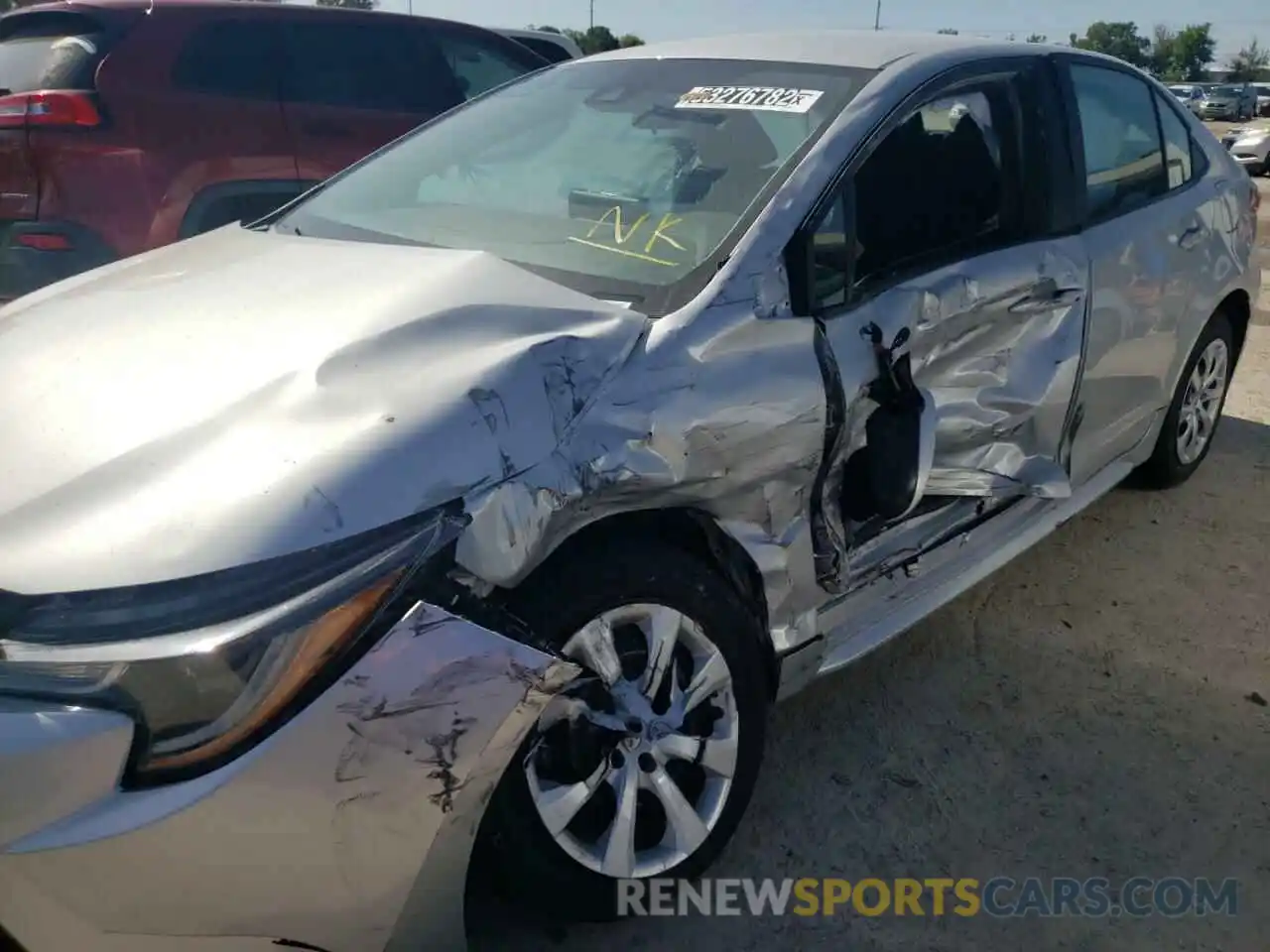 9 Photograph of a damaged car 5YFEPMAE9MP236127 TOYOTA COROLLA 2021