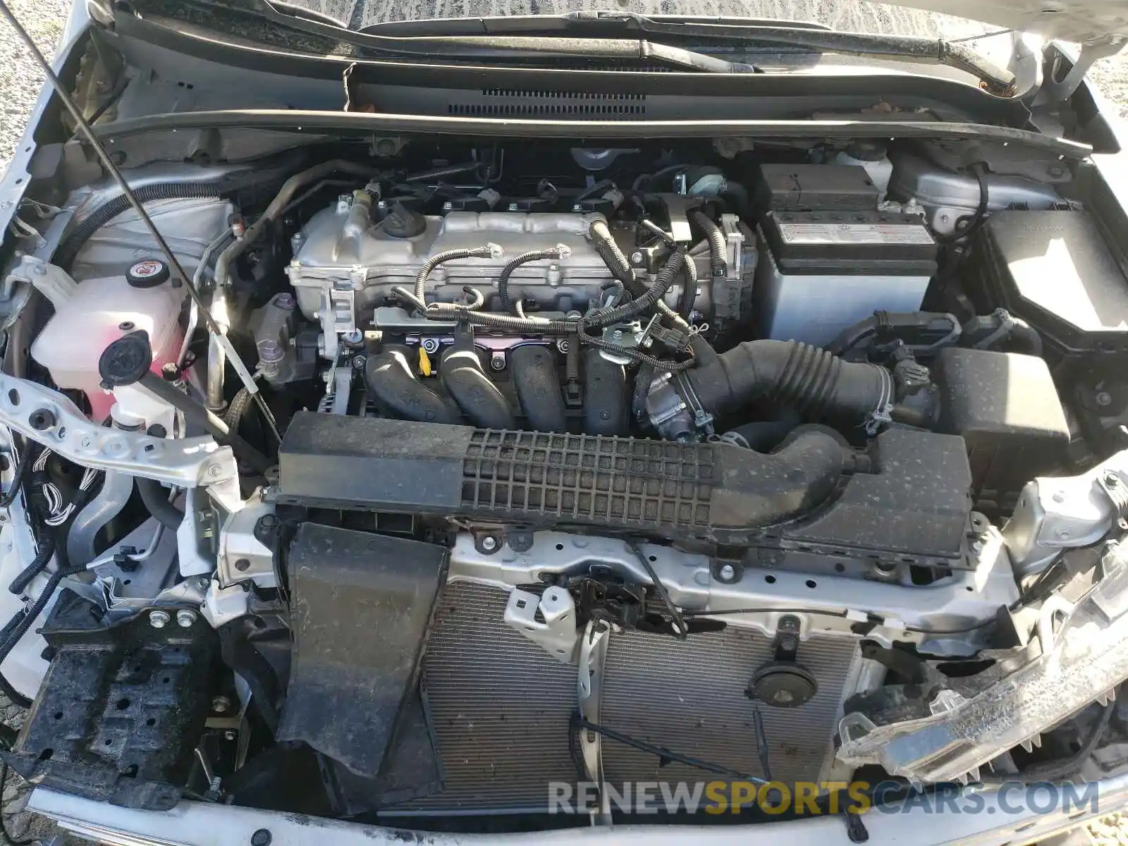 7 Photograph of a damaged car 5YFEPMAE9MP236130 TOYOTA COROLLA 2021