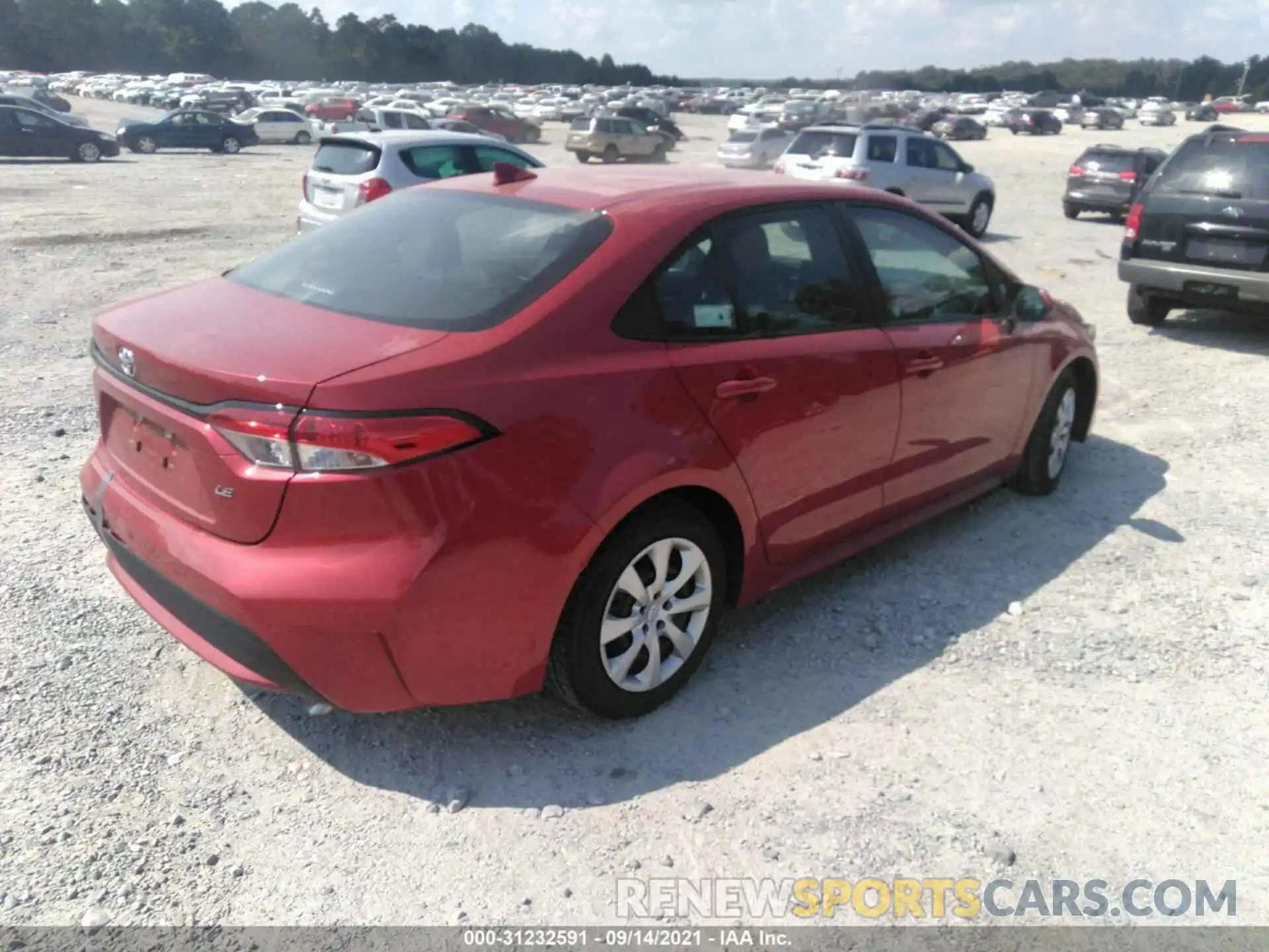 4 Photograph of a damaged car 5YFEPMAE9MP238718 TOYOTA COROLLA 2021