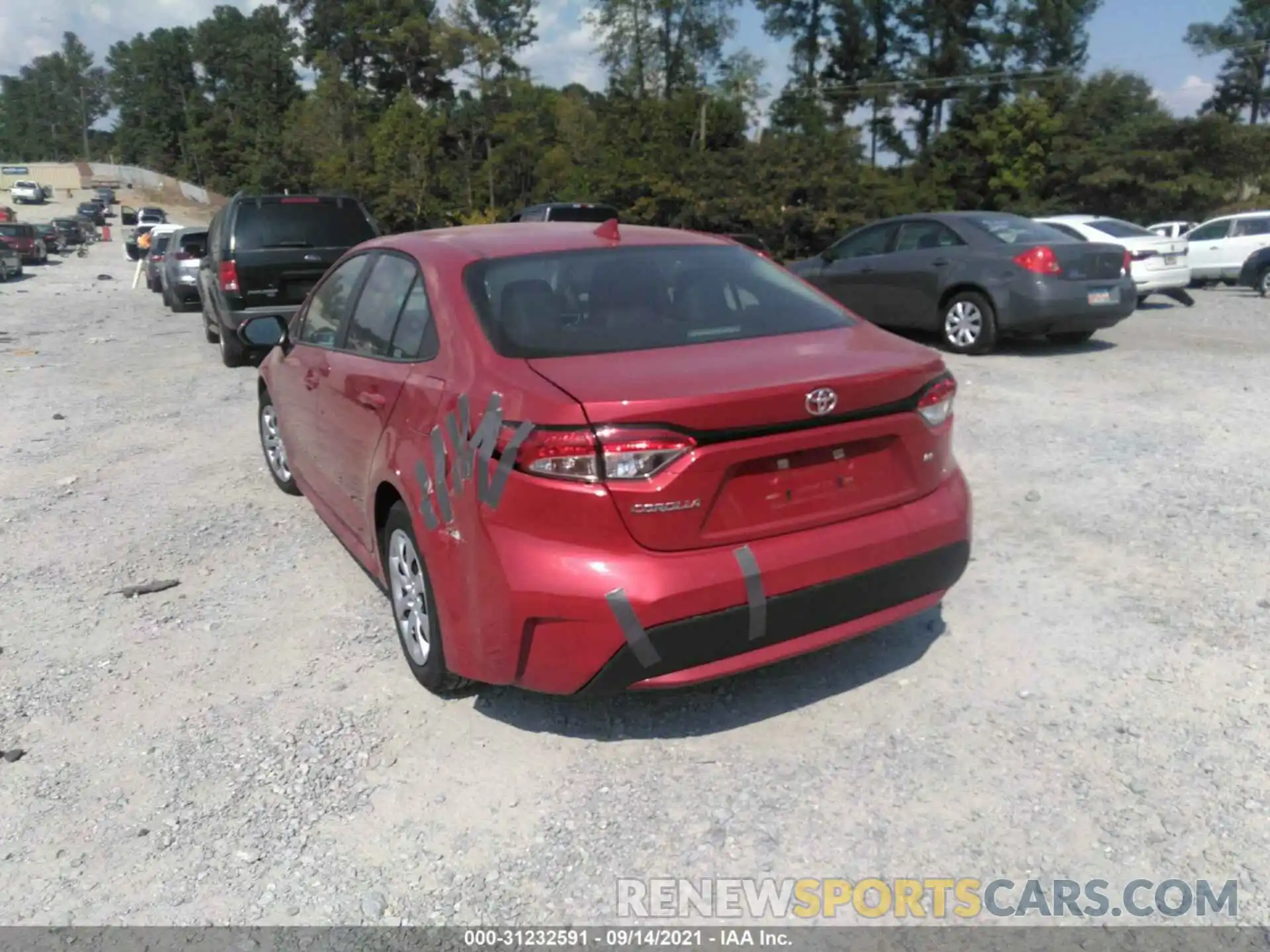 6 Photograph of a damaged car 5YFEPMAE9MP238718 TOYOTA COROLLA 2021