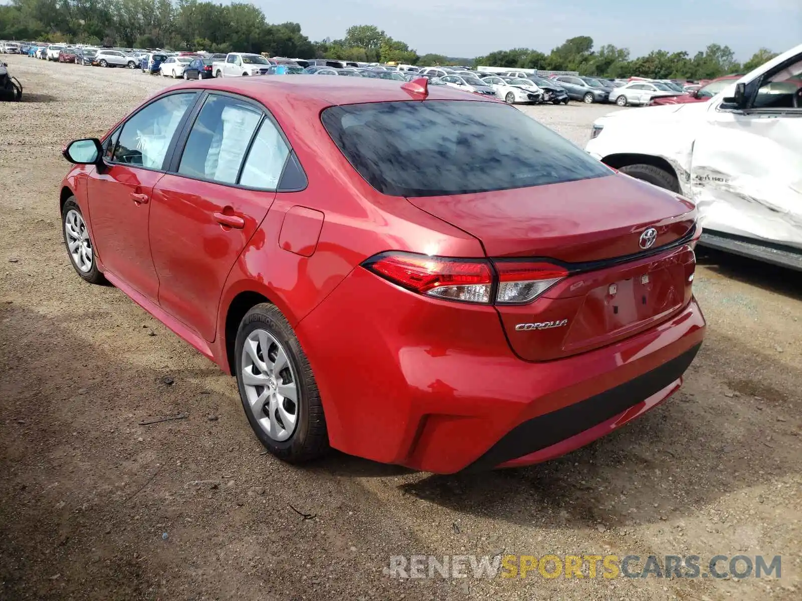 3 Photograph of a damaged car 5YFEPMAE9MP238928 TOYOTA COROLLA 2021