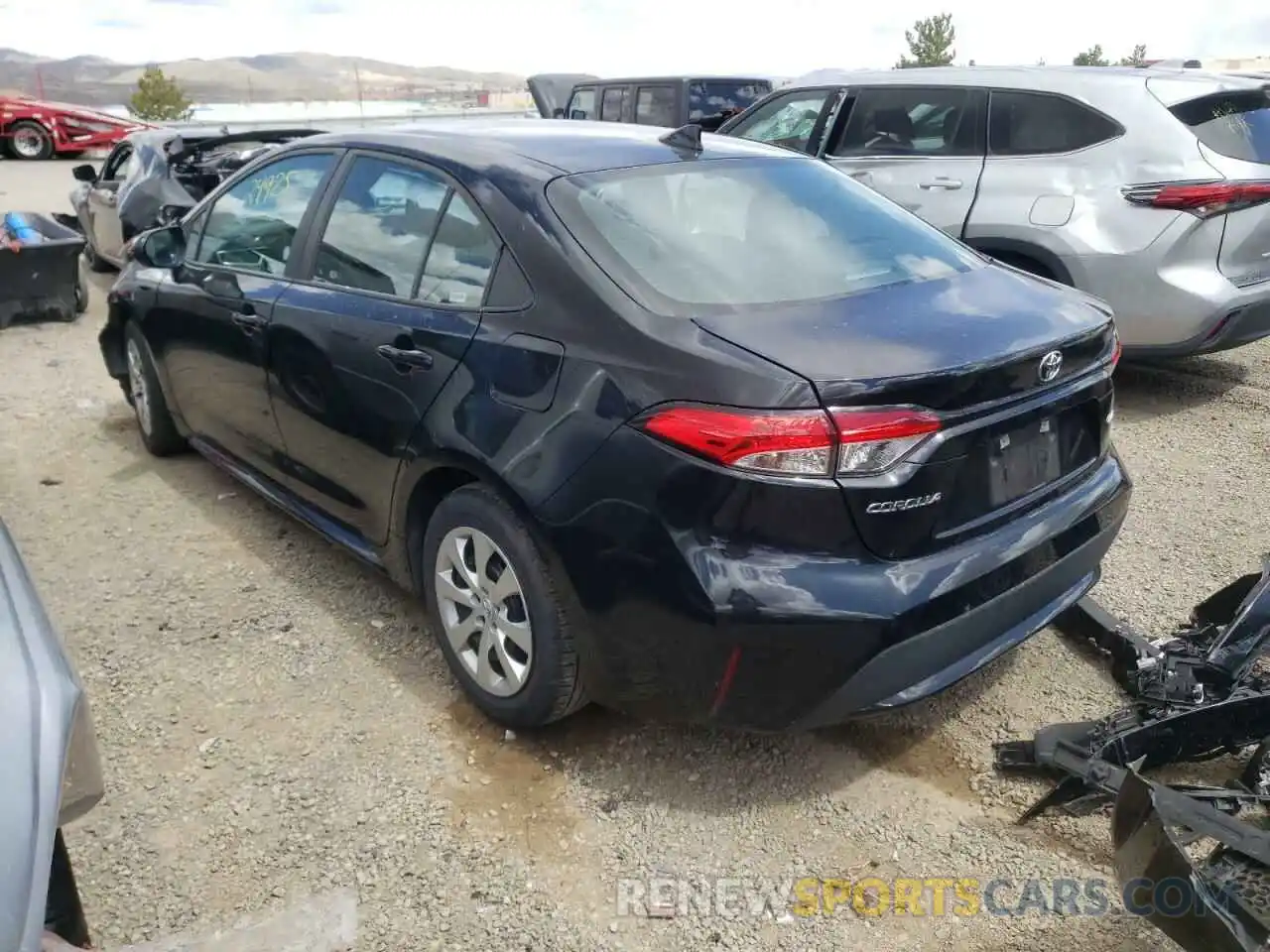 3 Photograph of a damaged car 5YFEPMAE9MP239061 TOYOTA COROLLA 2021