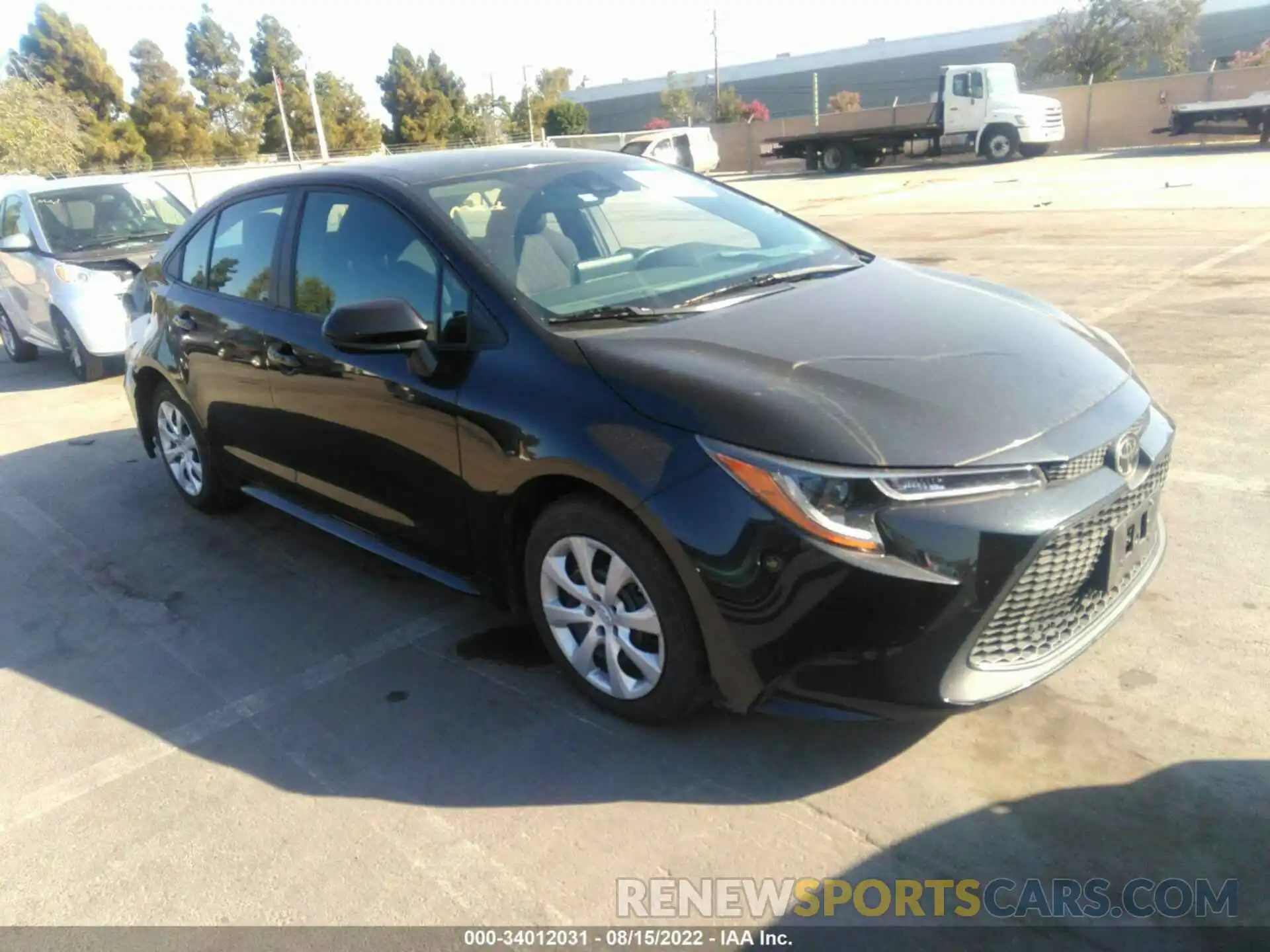 1 Photograph of a damaged car 5YFEPMAE9MP241036 TOYOTA COROLLA 2021