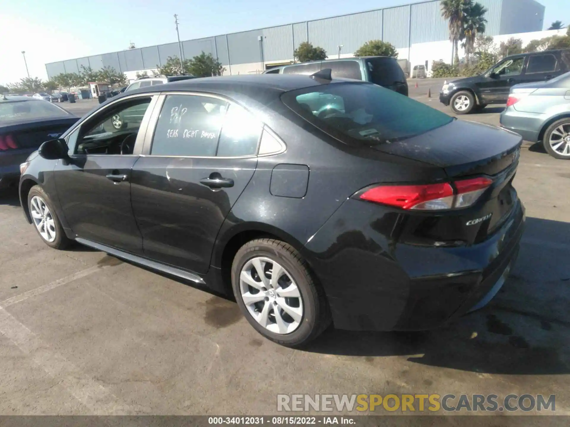 3 Photograph of a damaged car 5YFEPMAE9MP241036 TOYOTA COROLLA 2021