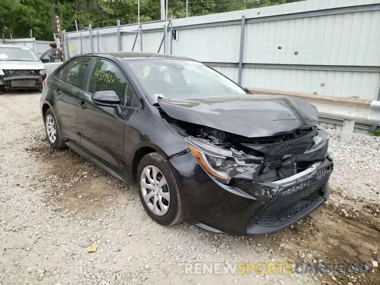 1 Photograph of a damaged car 5YFEPMAE9MP241179 TOYOTA COROLLA 2021