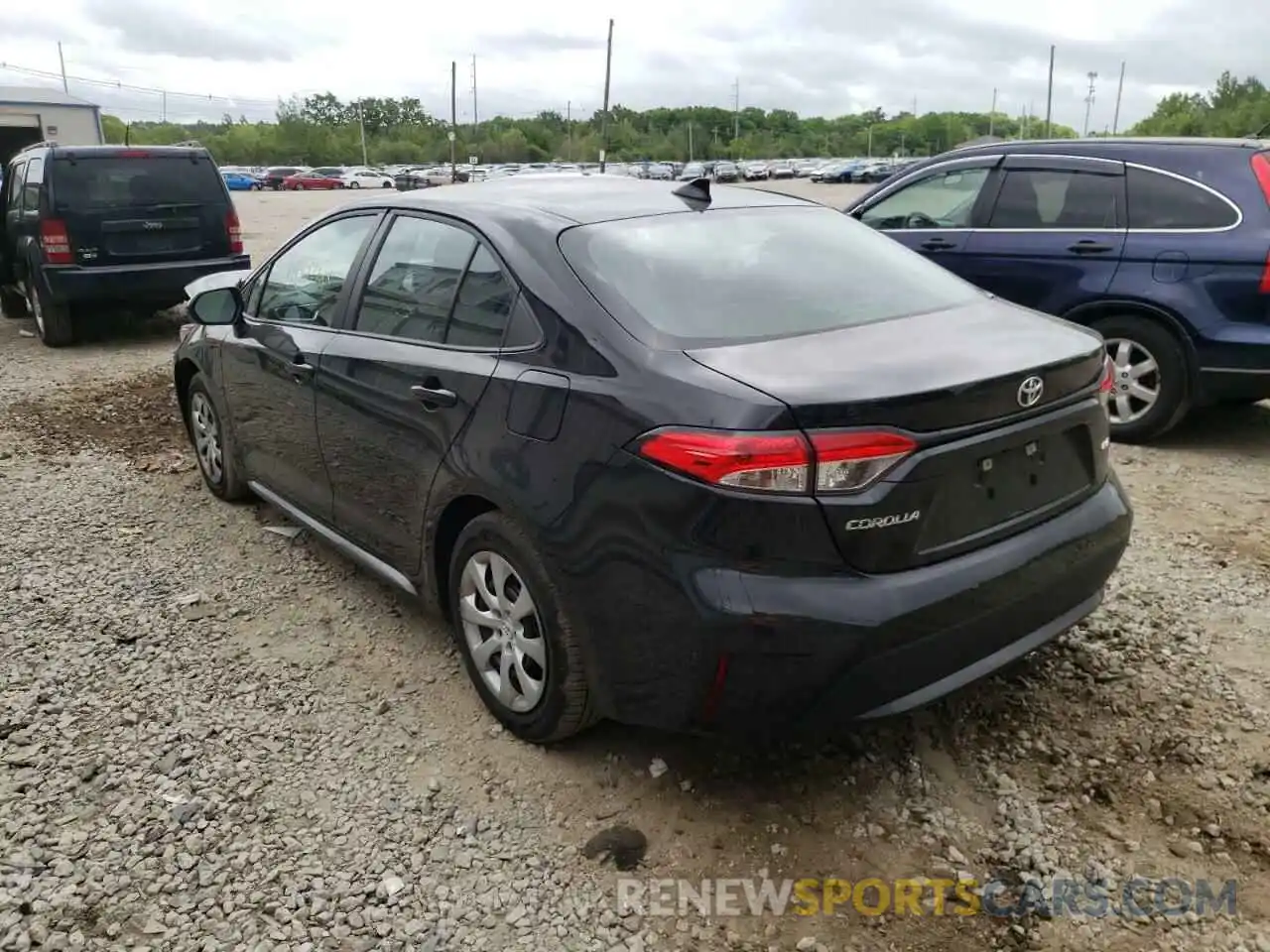 3 Photograph of a damaged car 5YFEPMAE9MP241179 TOYOTA COROLLA 2021