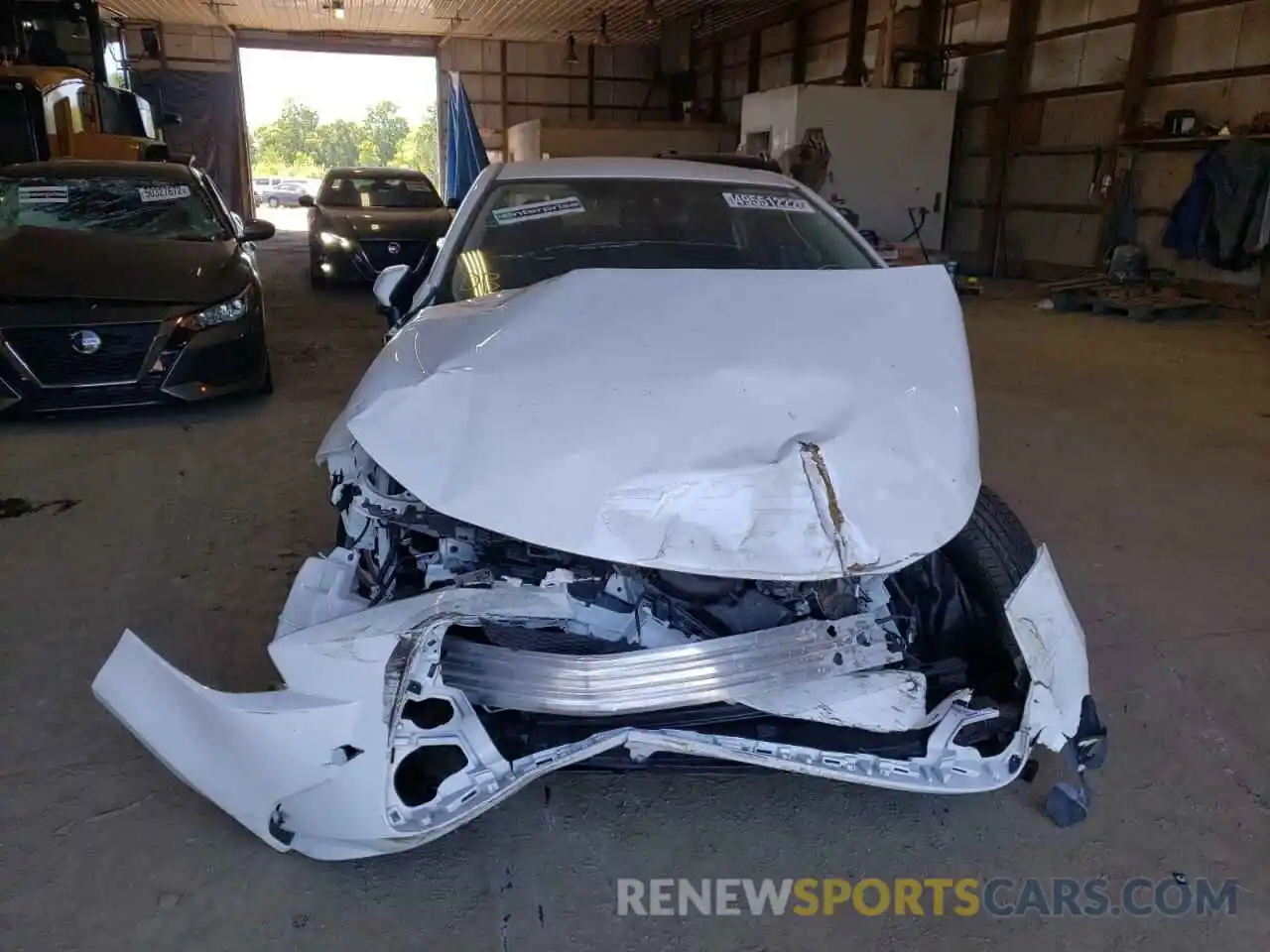 9 Photograph of a damaged car 5YFEPMAE9MP243580 TOYOTA COROLLA 2021