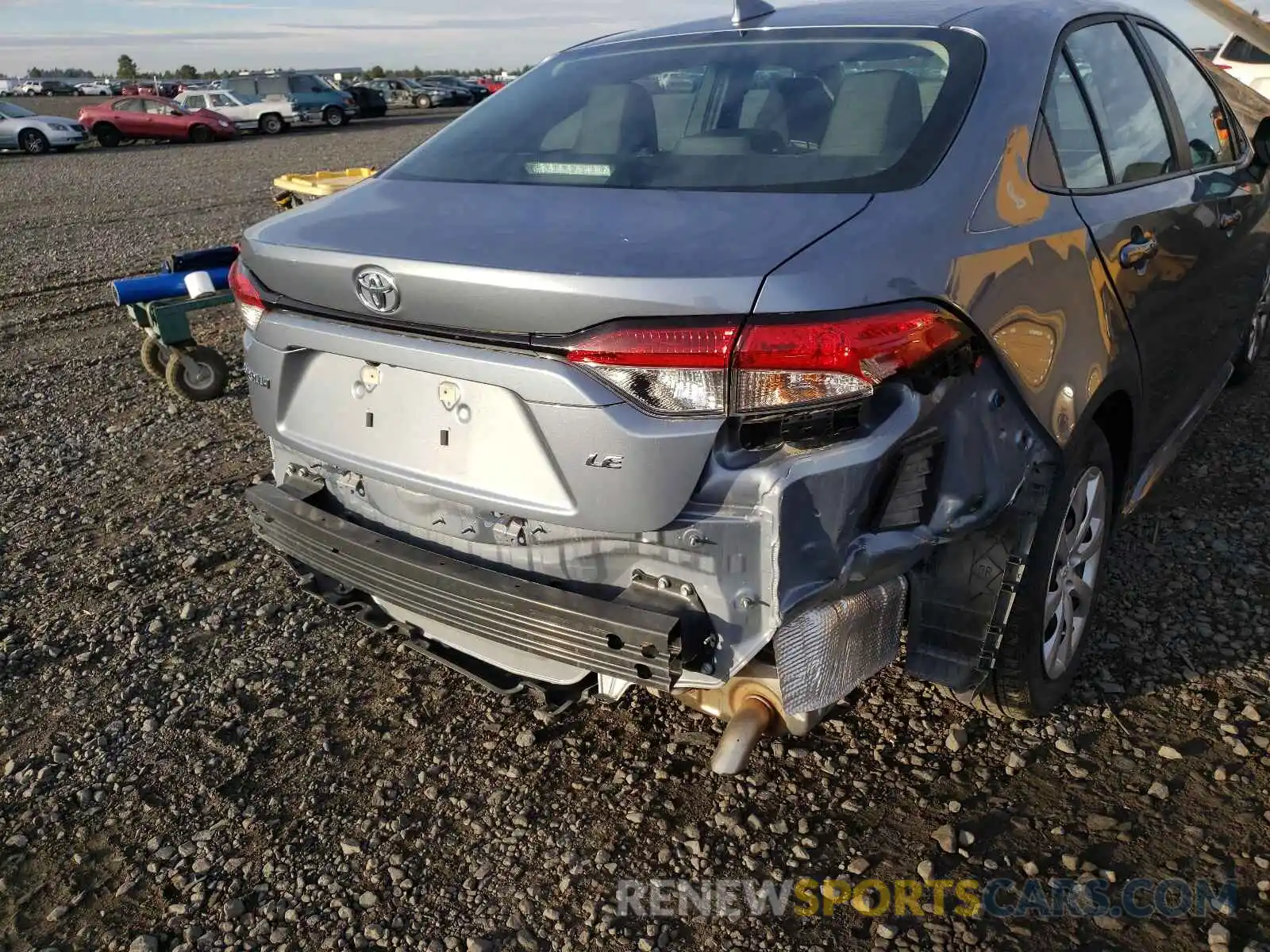 9 Photograph of a damaged car 5YFEPMAE9MP243627 TOYOTA COROLLA 2021